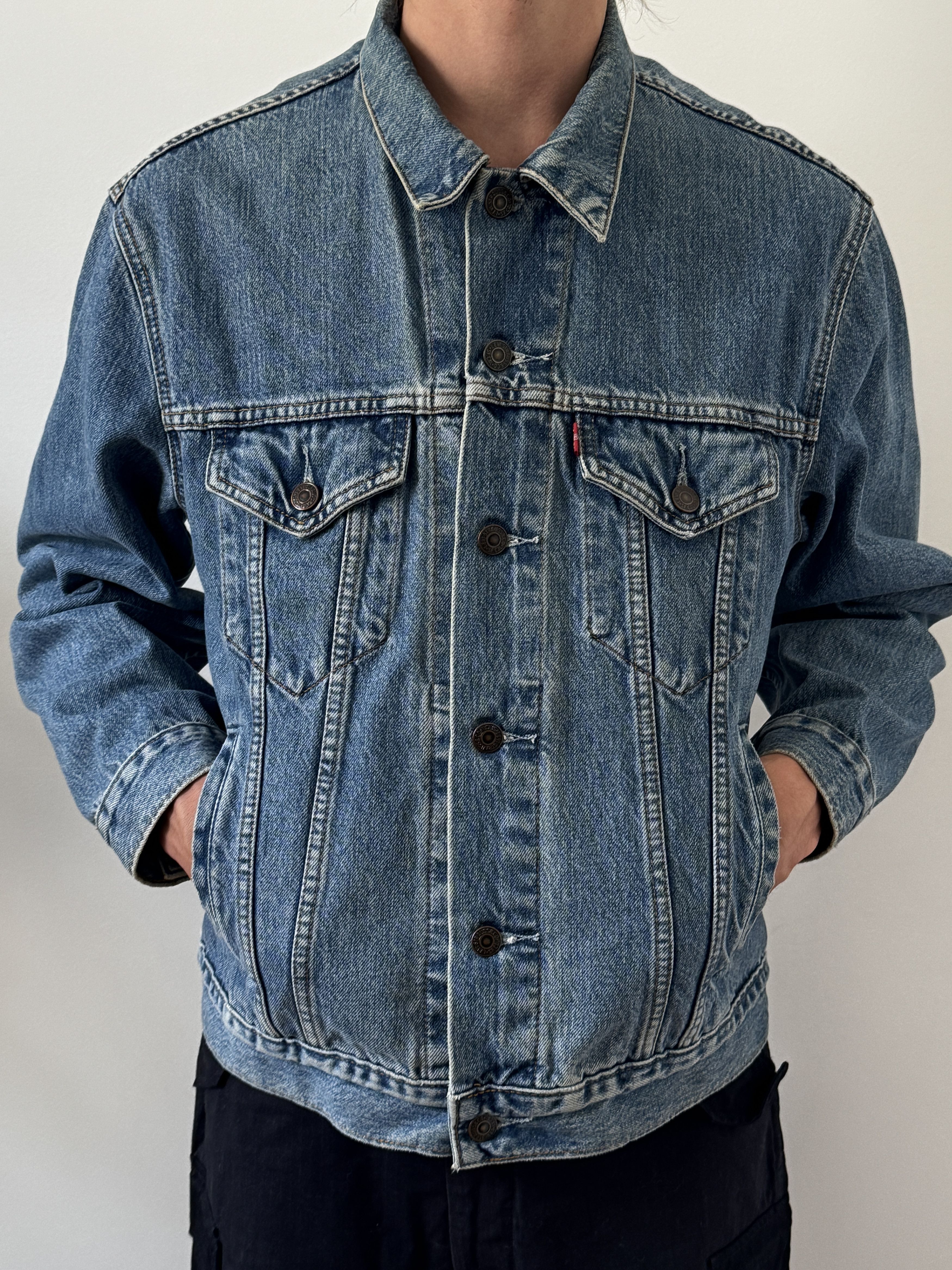 Levi's Vintage Clothing LEVIS DENIM JACKET VINTAGE Size US M / EU 48-50 / 2 - 2 Thumbnail