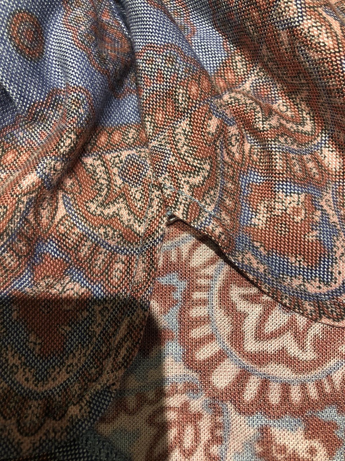 C.P. Company SS 1996 CP Company Paisley Polo Shirt Size US M / EU 48-50 / 2 - 12 Thumbnail