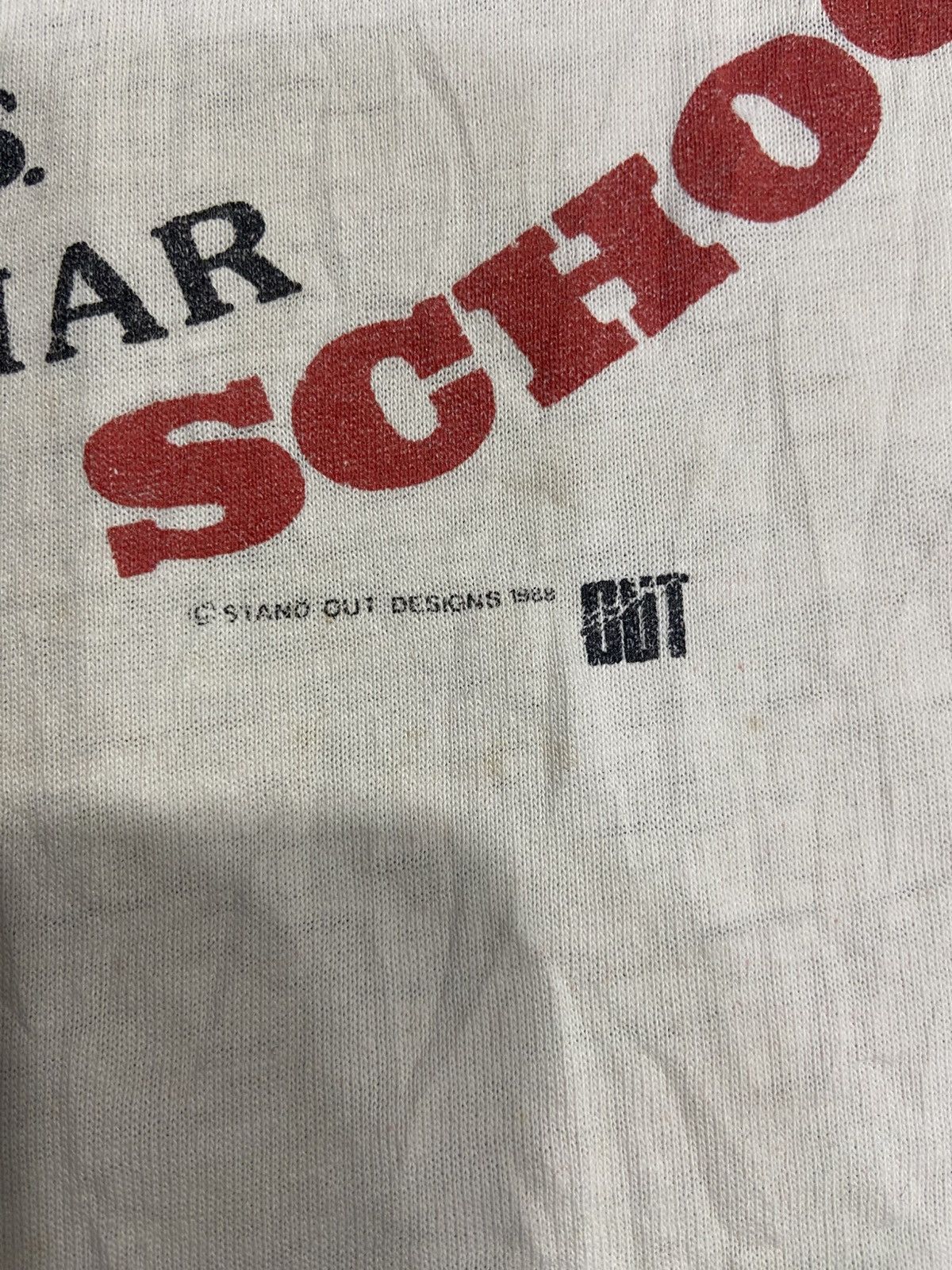 Vintage Vintage Top Gun Weapons School 80s Distress Size US L / EU 52-54 / 3 - 3 Thumbnail