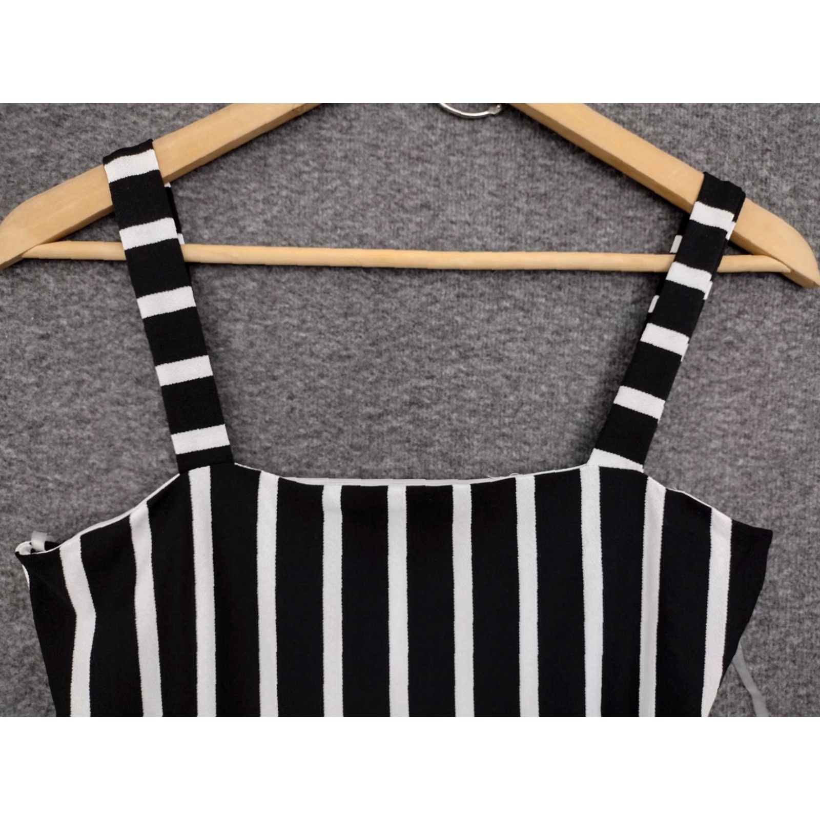 Vintage Codigo One Piece Swimsuit Women's Striped Black/White Size L Size ONE SIZE - 3 Thumbnail