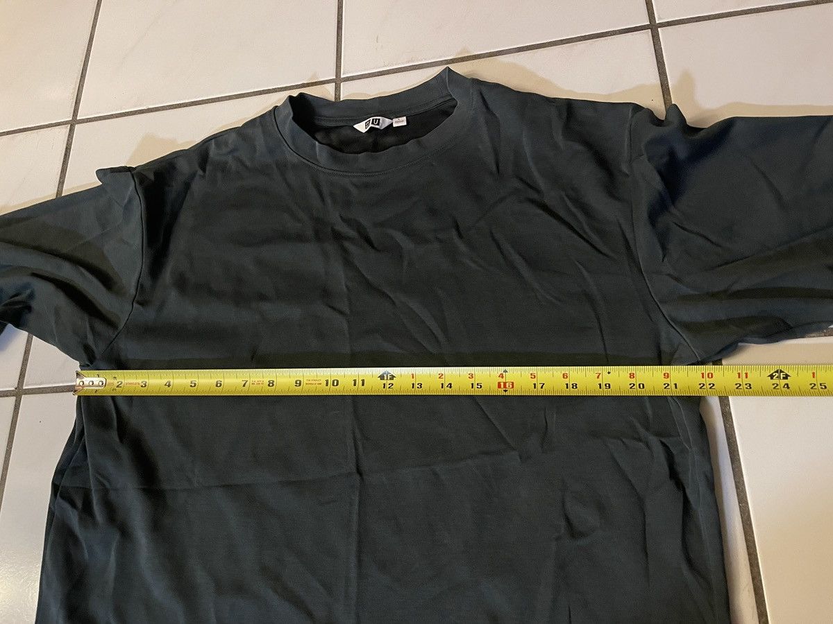 Uniqlo Uniqlo U Mens Size Large Crew Neck Green T-Shirt Oversized Size US L / EU 52-54 / 3 - 4 Thumbnail