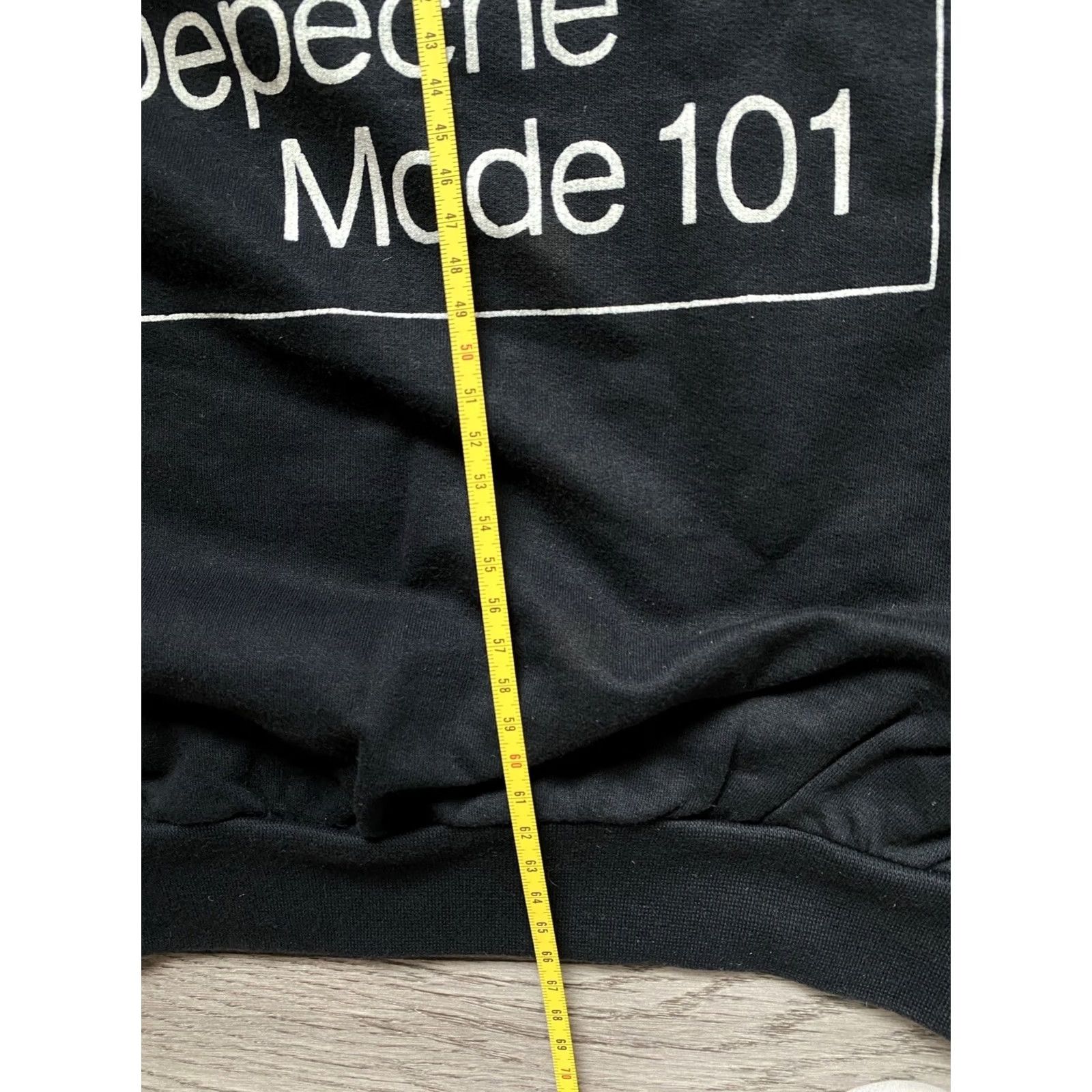 Vintage VINTAGE Depeche Mode 101 Black Sweatshirt Mens M Black Sweatshirt 1988 Vintage 80s Size US M / EU 48-50 / 2 - 7 Thumbnail