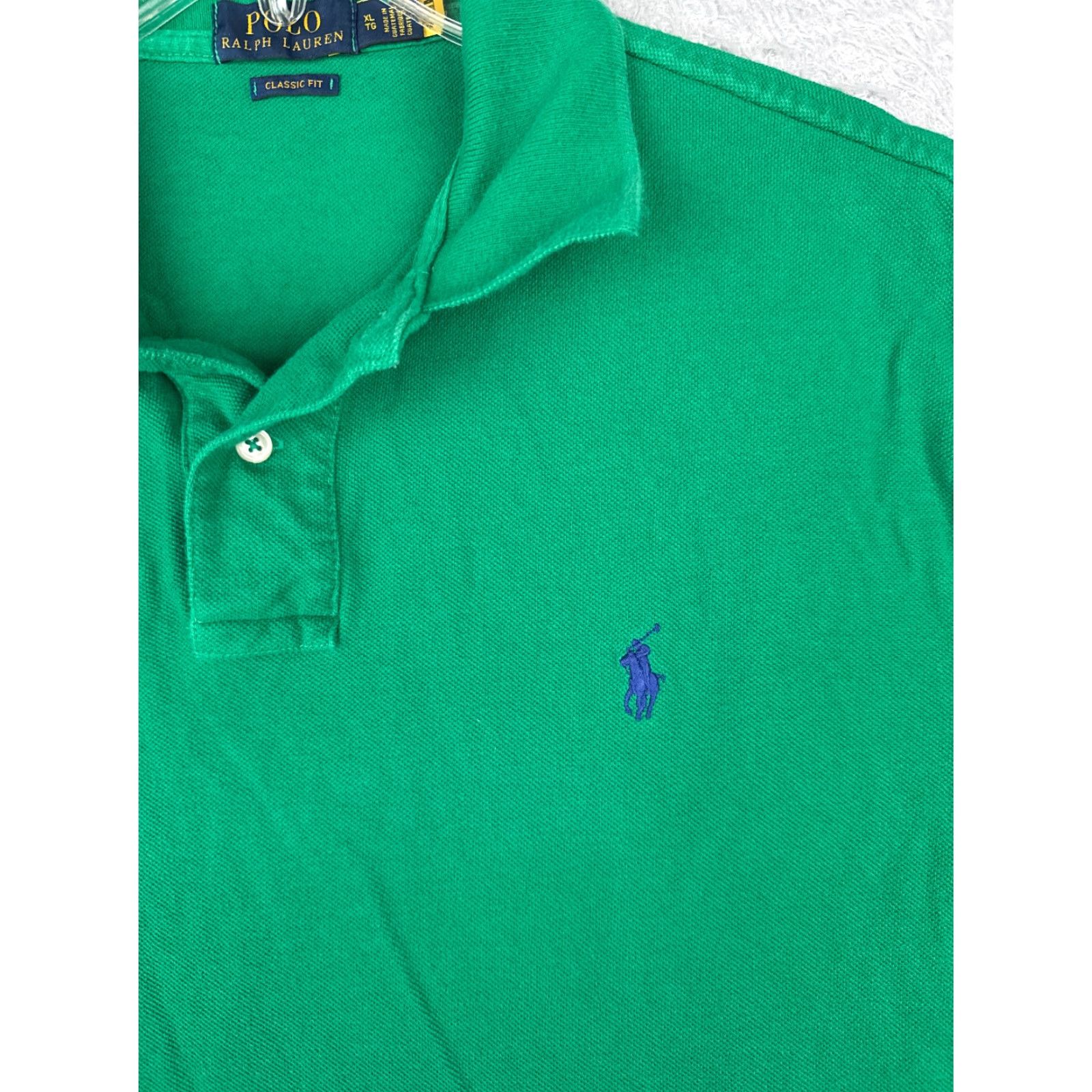Ralph Lauren Ralph Lauren Polo Shirt Men's XL Green Classic Fit 100% Cotton Short Sleeve Activewear Golf Sports Size US XL / EU 56 / 4 - 6 Thumbnail