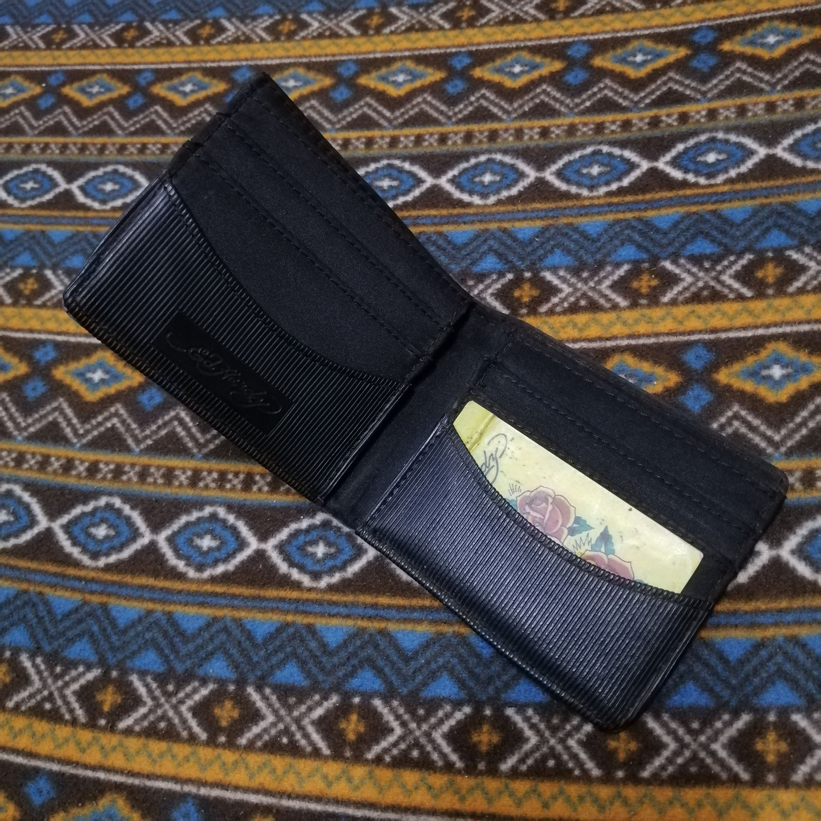 Ed Hardy Vintage Ed Hardy Olive Skull Wallets Size ONE SIZE - 7 Thumbnail