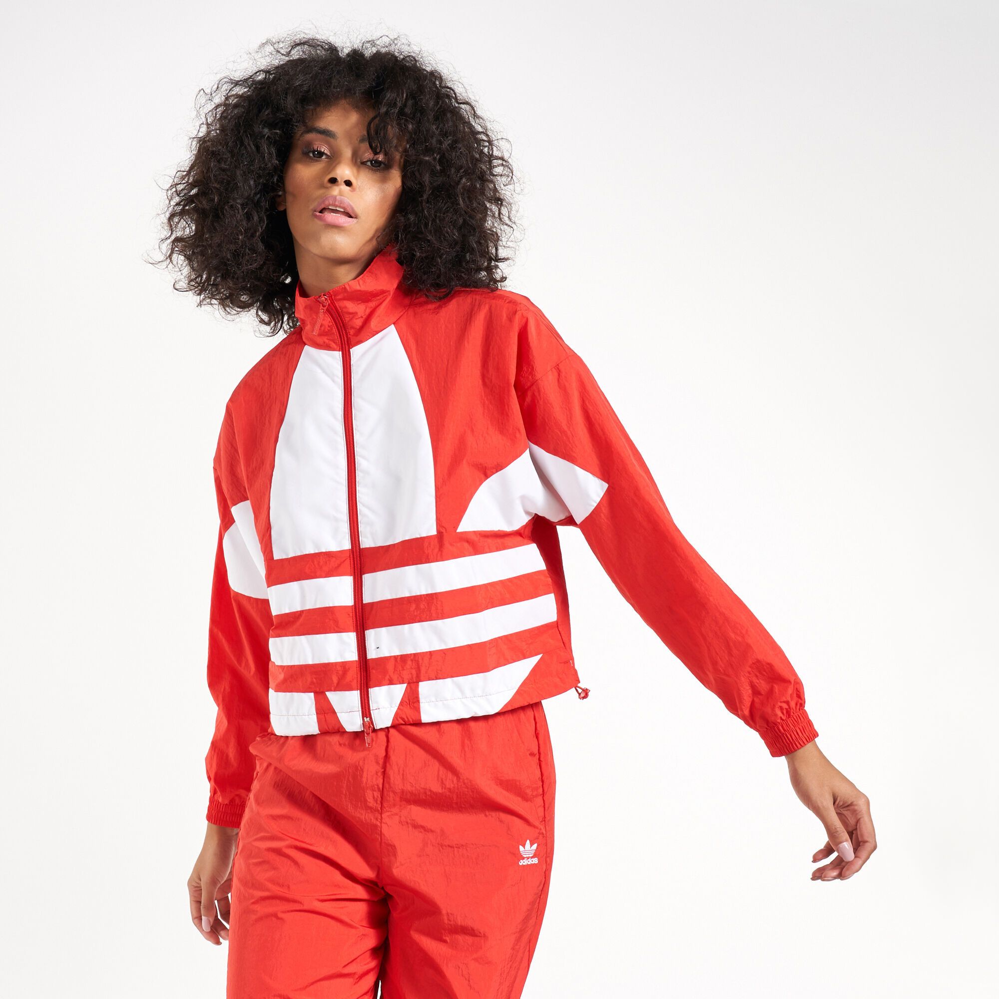 Adidas Adidas Large Logo Track Jacket Size S / US 4 / IT 40 - 1 Thumbnail