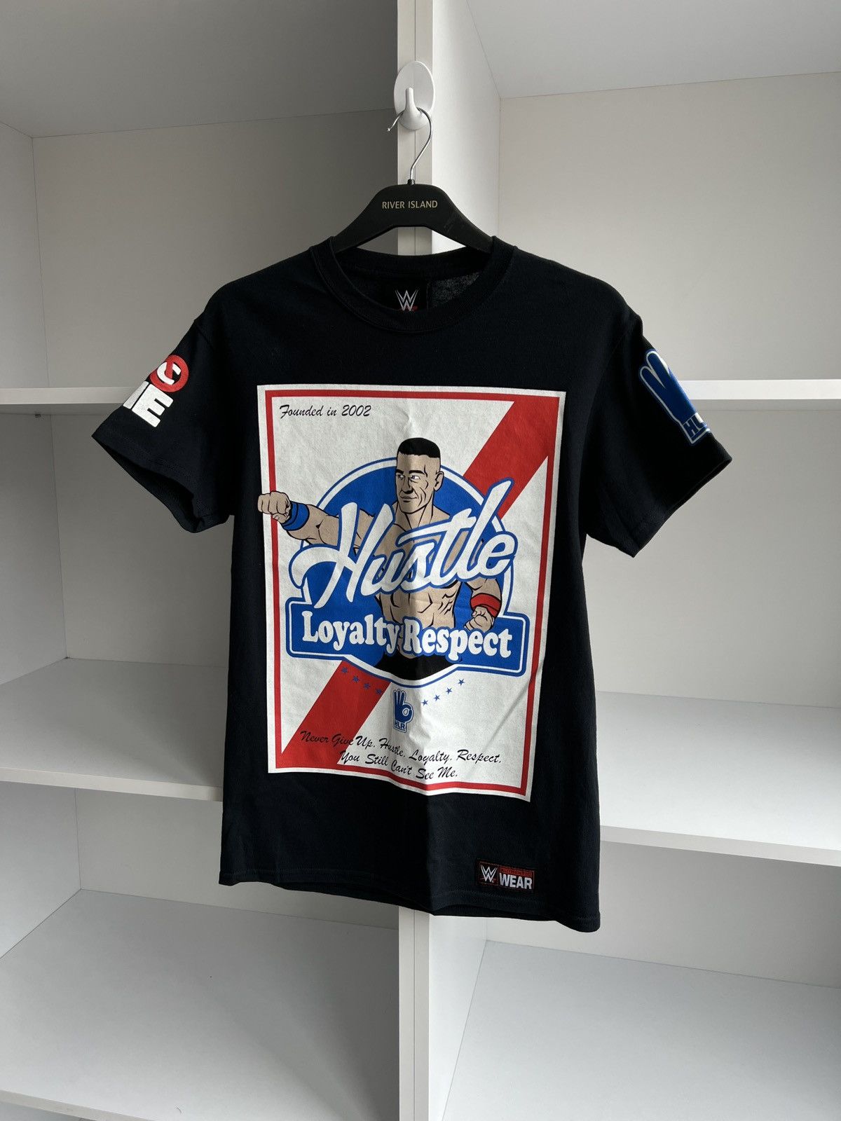 Vintage × WWE John Cena WWE Never Give Up Tee Size US S / EU 44-46 / 1 - 2 Thumbnail