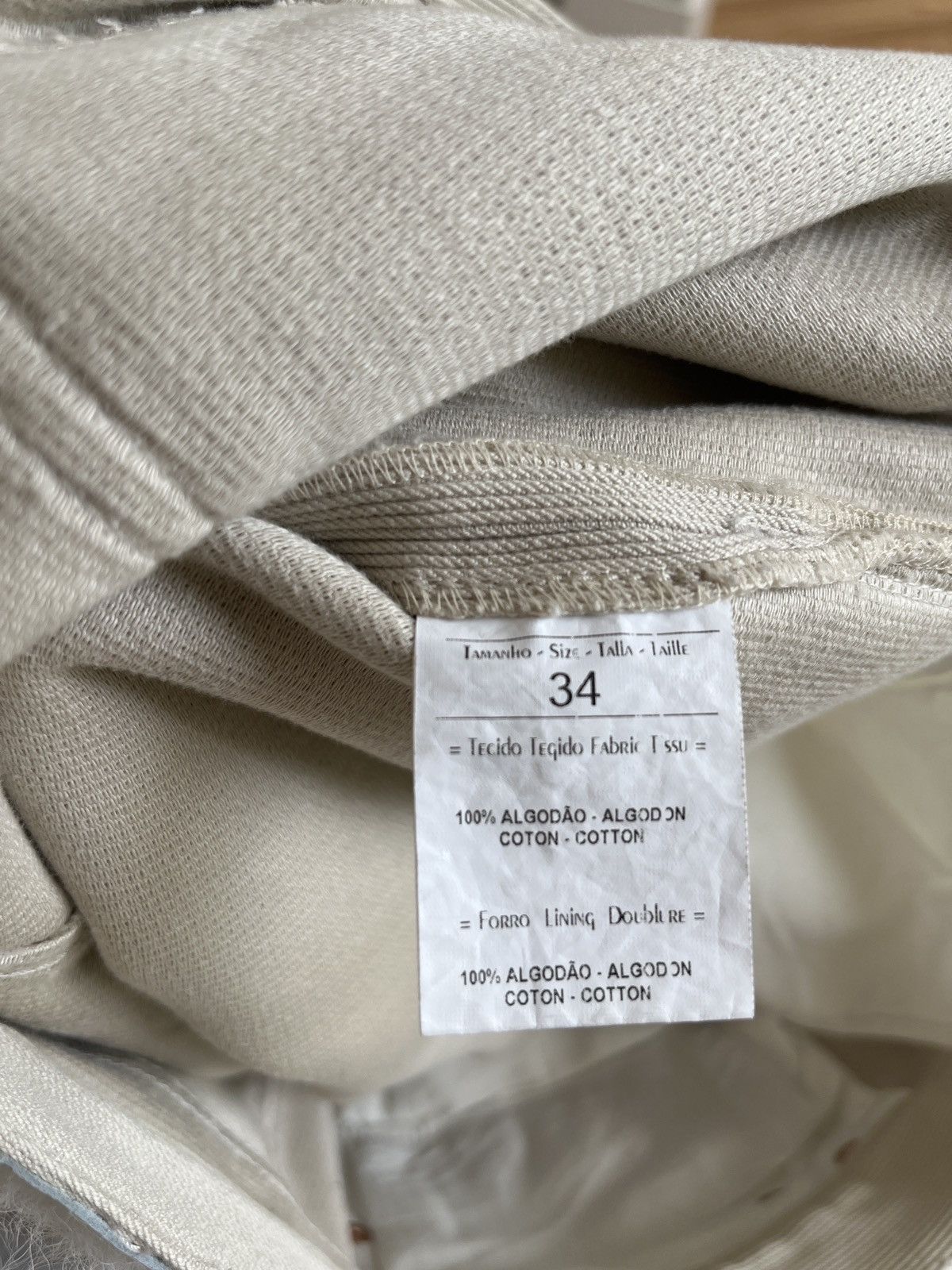 WYTHE Wythe Bedford Corduroy Pants Beige Cream Off-white Size US 34 / EU 50 - 6 Thumbnail