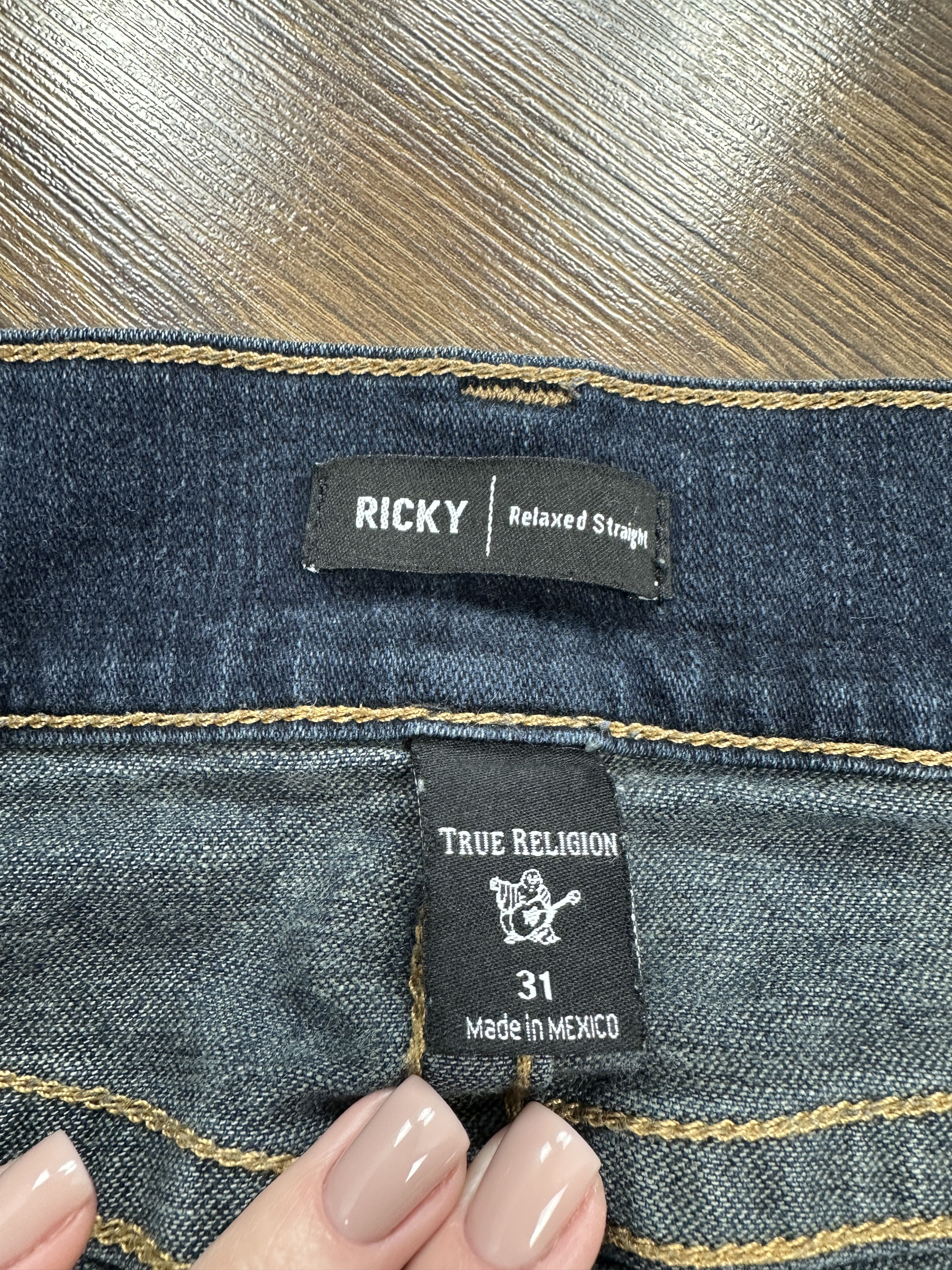 True Religion × Vintage True Religion Vintage Mens Denim Pants Jeans Size US 31 - 7 Thumbnail