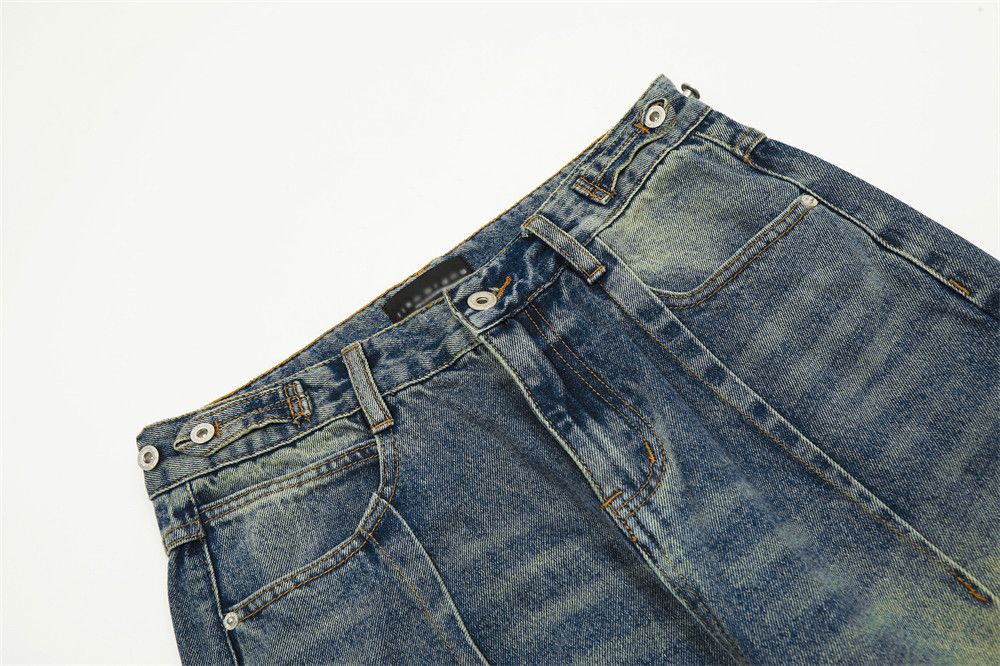 Japanese Brand × Jean Men's hippie trend washed flared jeans y2k Size US 32 / EU 48 - 4 Thumbnail