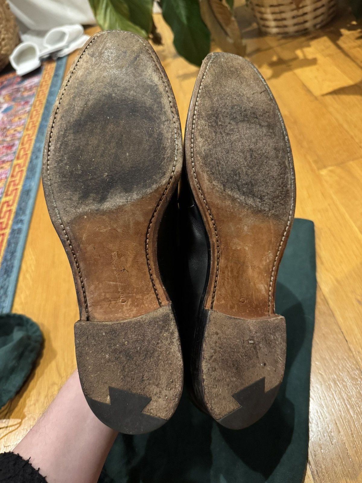 Barneys New York × Crockett & Jones Crockett & Jones for Barneys NY Sydney black penny loafer Size US 8.5 / EU 41-42 - 8 Thumbnail