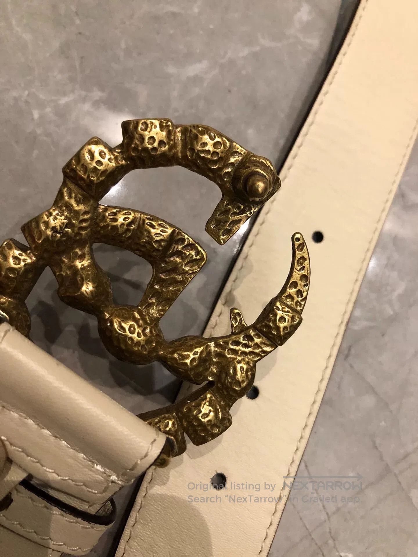Gucci Gucci Crystal Gemstone Buckle Belt. Size ONE SIZE - 8 Thumbnail