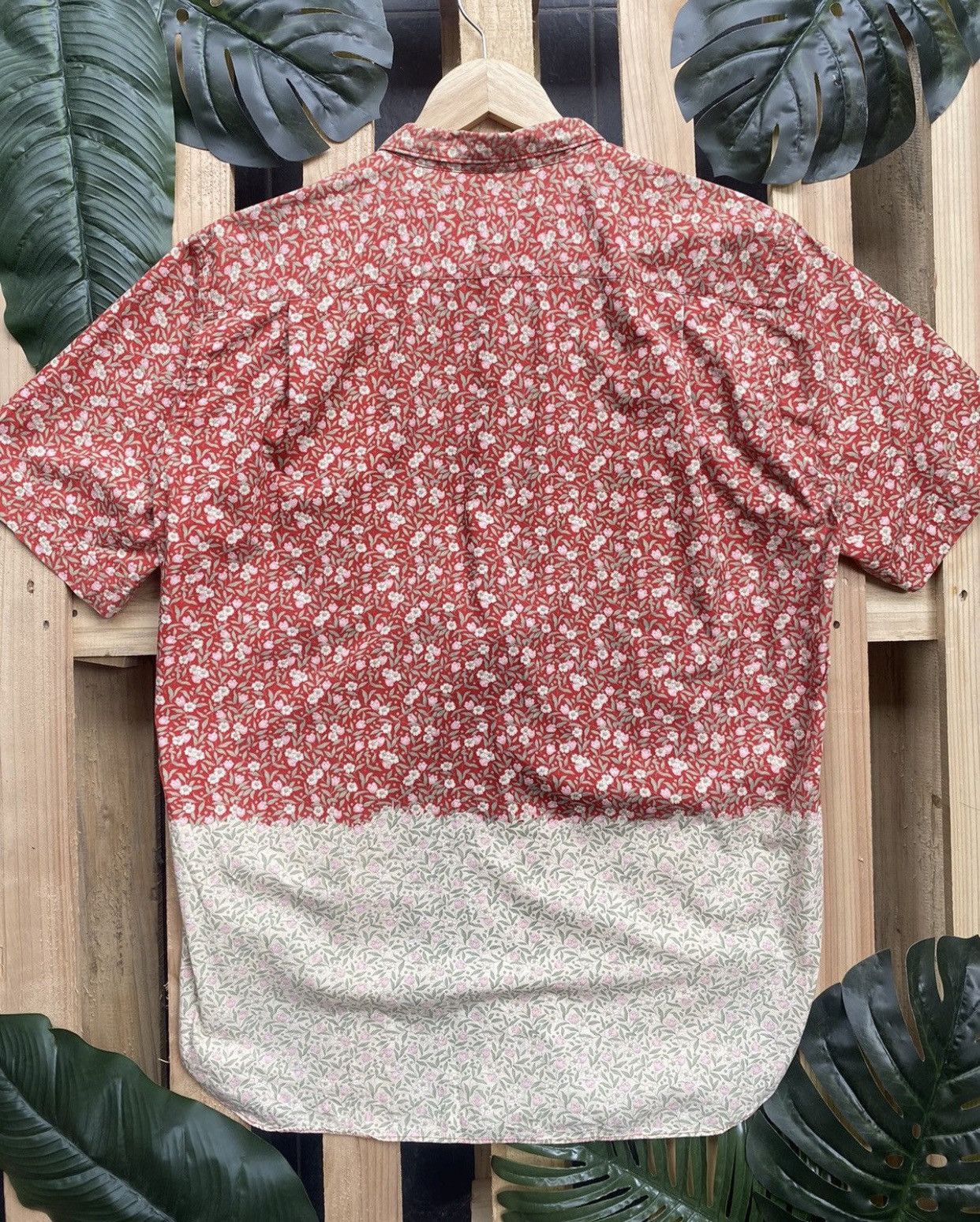 Comme des Garcons Homme 2008 Comme des Garcons Homme Plus Flower Full Print Shirts Size US L / EU 52-54 / 3 - 2 Thumbnail