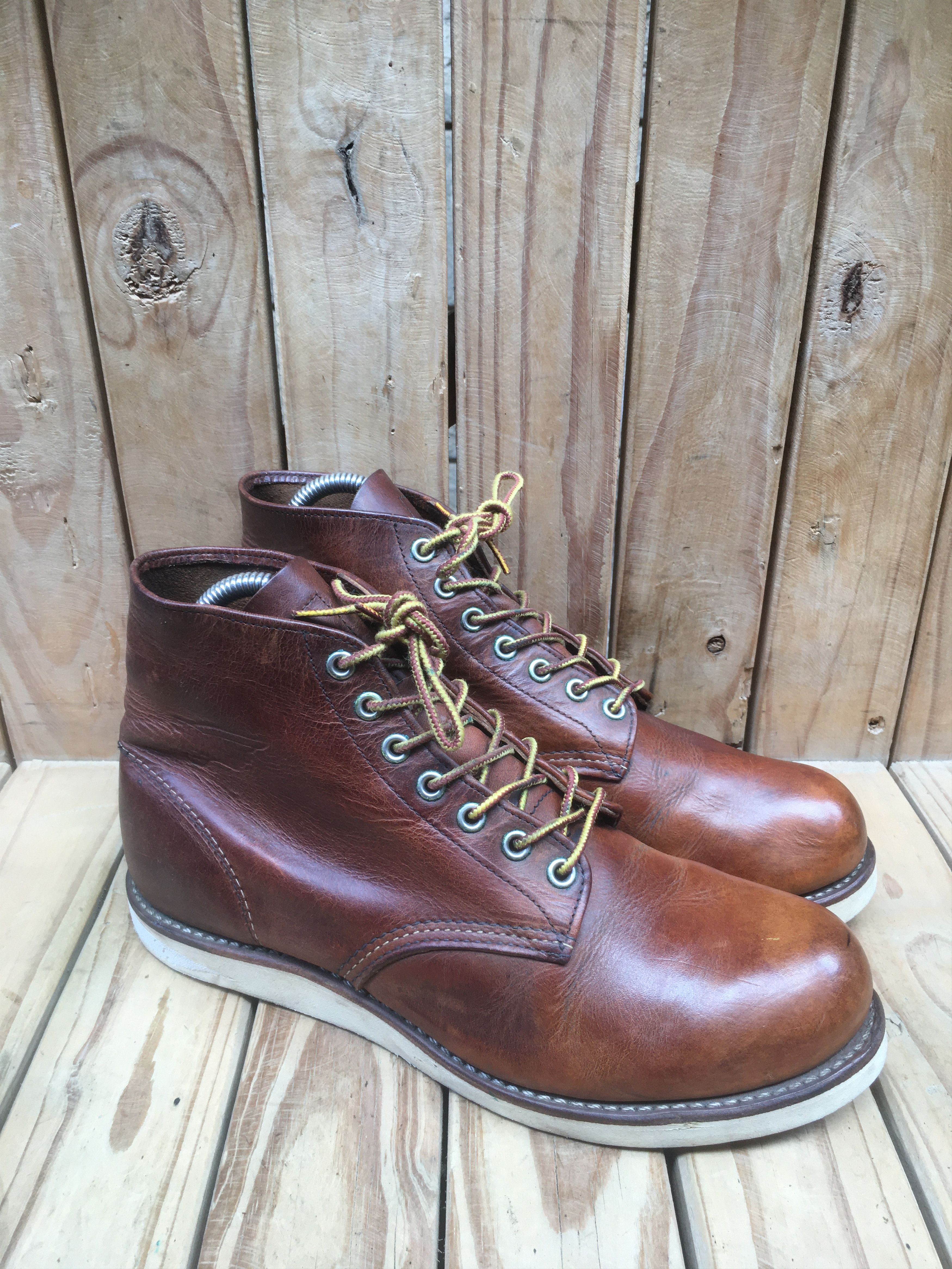 Red Wing Red Wing 9111 Chukka Brown leather boots EUR 41.5 UK 7.5 Size US 8.5 / EU 41-42 - 5 Thumbnail