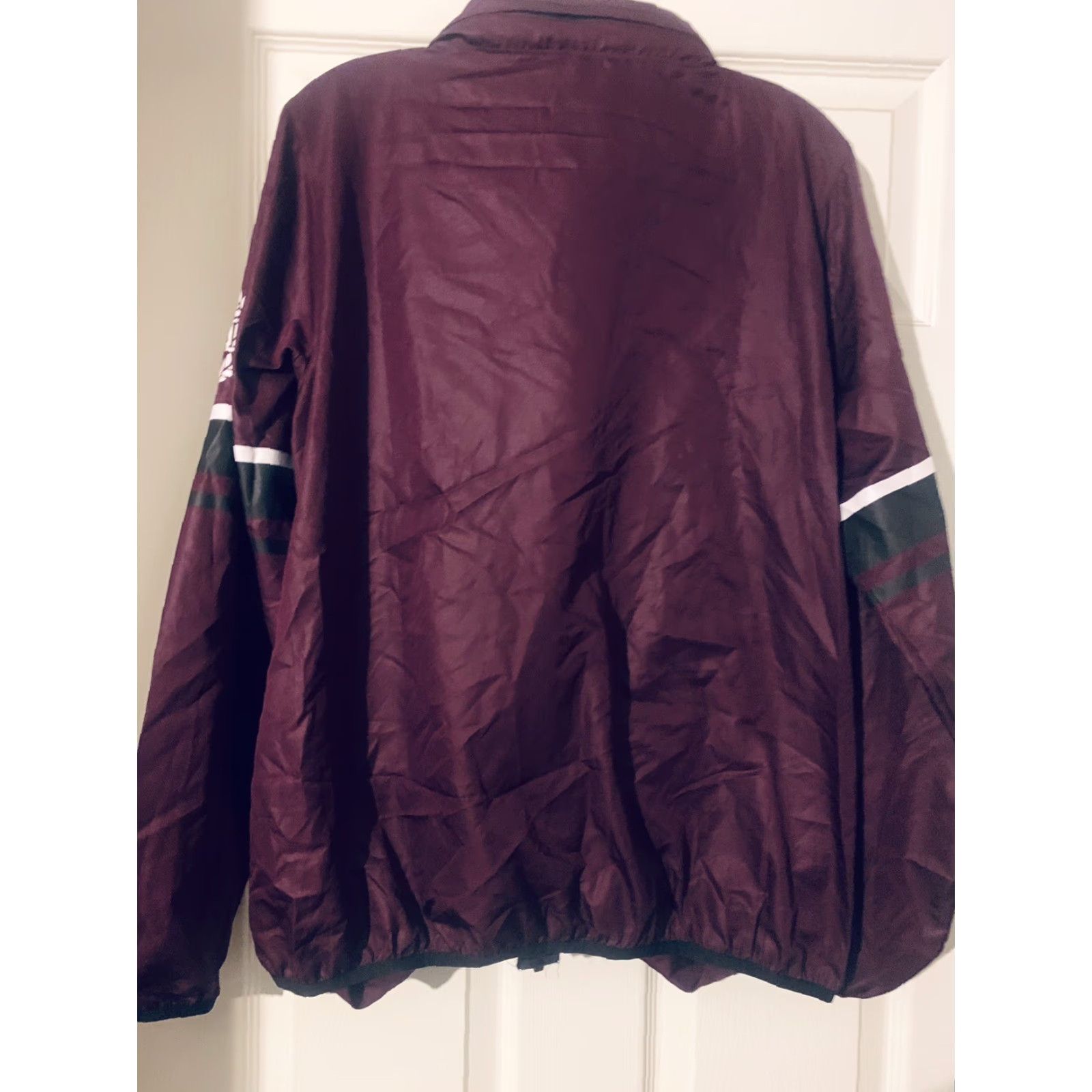 Pinko PINK Victoria Secret Full Zip Windbreaker Jacket Maroon Medium/ Large Size M / US 6-8 / IT 42-44 - 5 Thumbnail