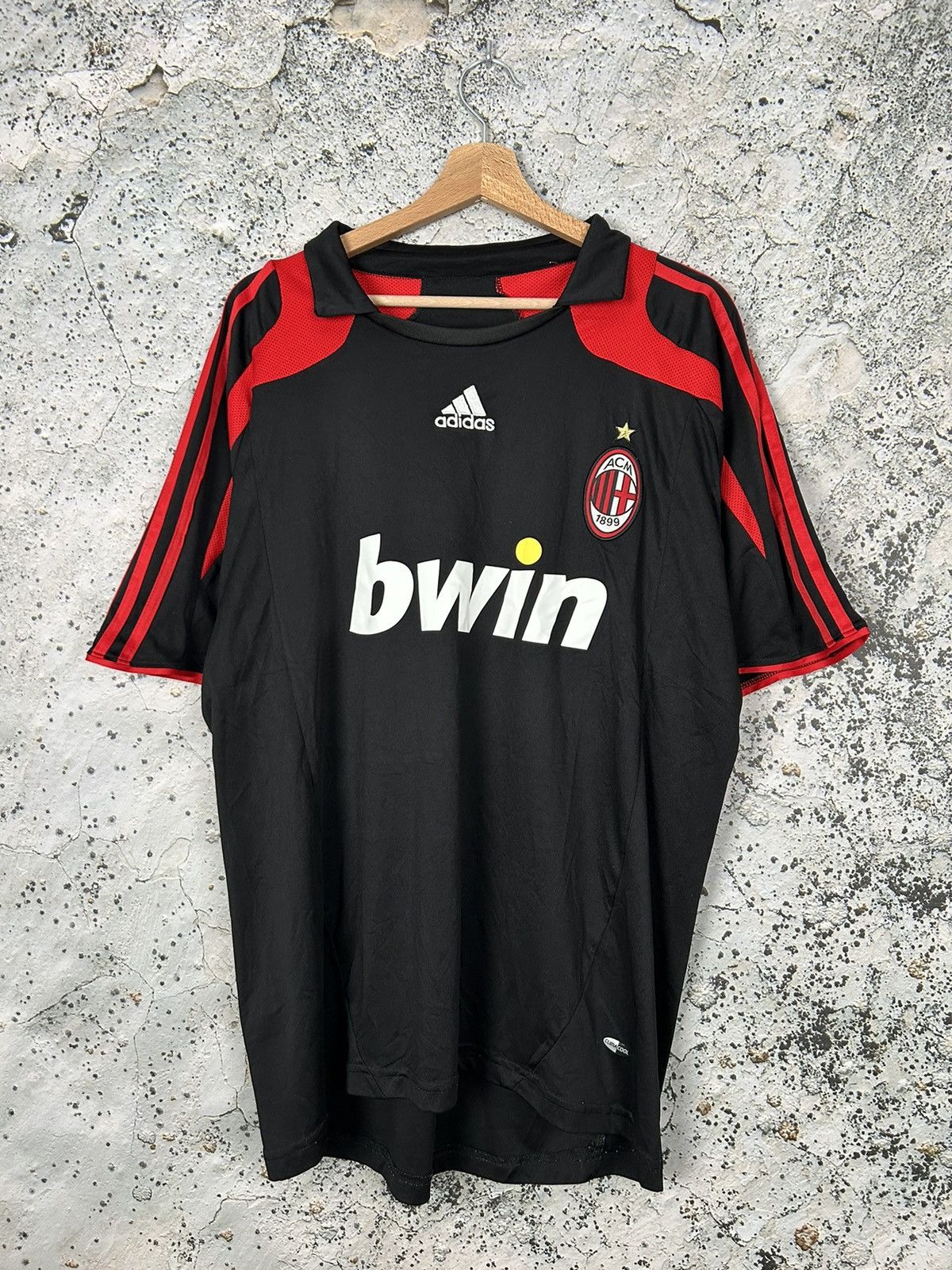 Adidas AC Milan Soccer Jersey 2008 Football Rare