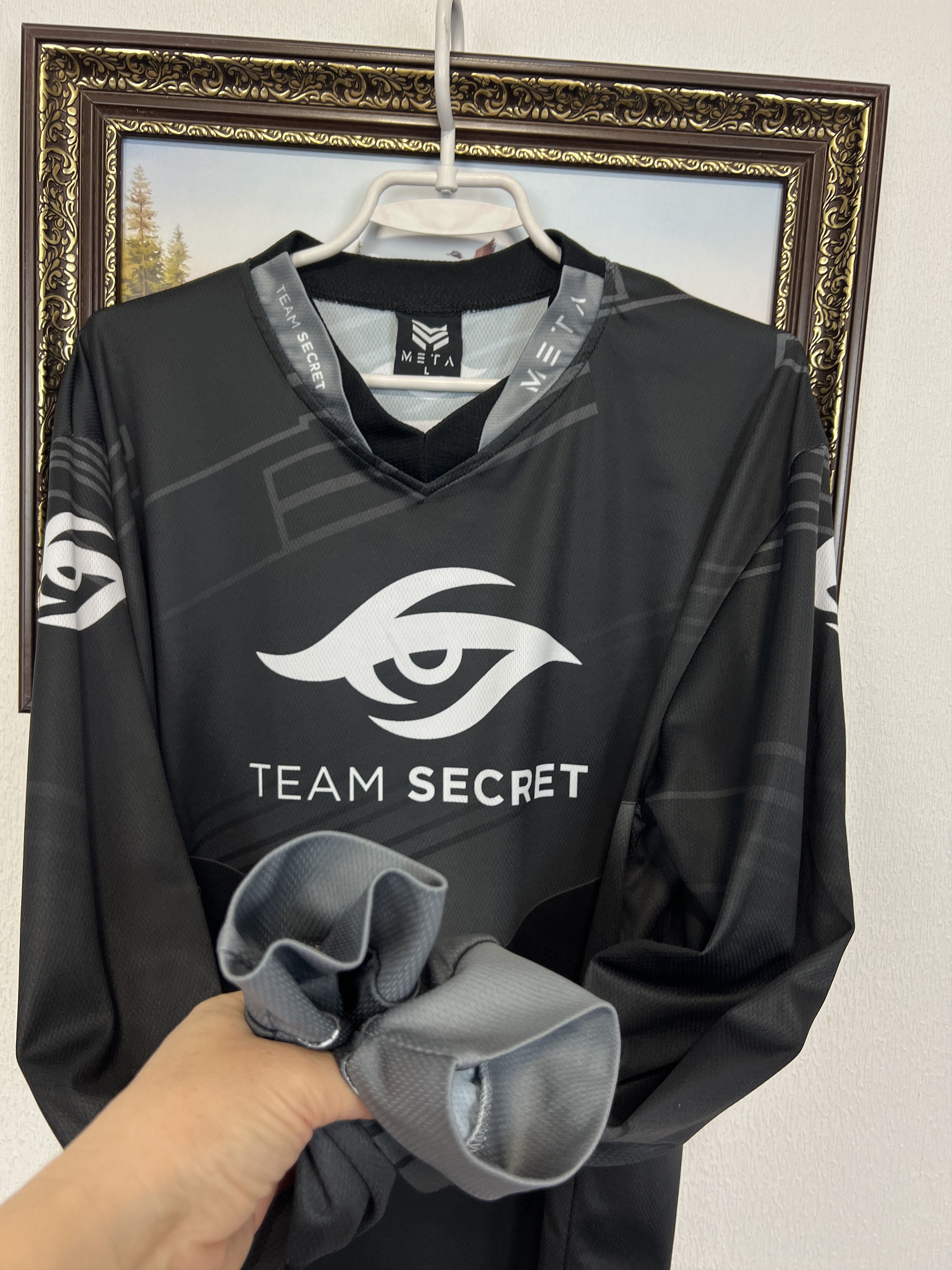 Vintage Meta Dota 2 Team Secret Gaming Jersey KheZu Match Worn Shirt Size US L / EU 52-54 / 3 - 6 Thumbnail