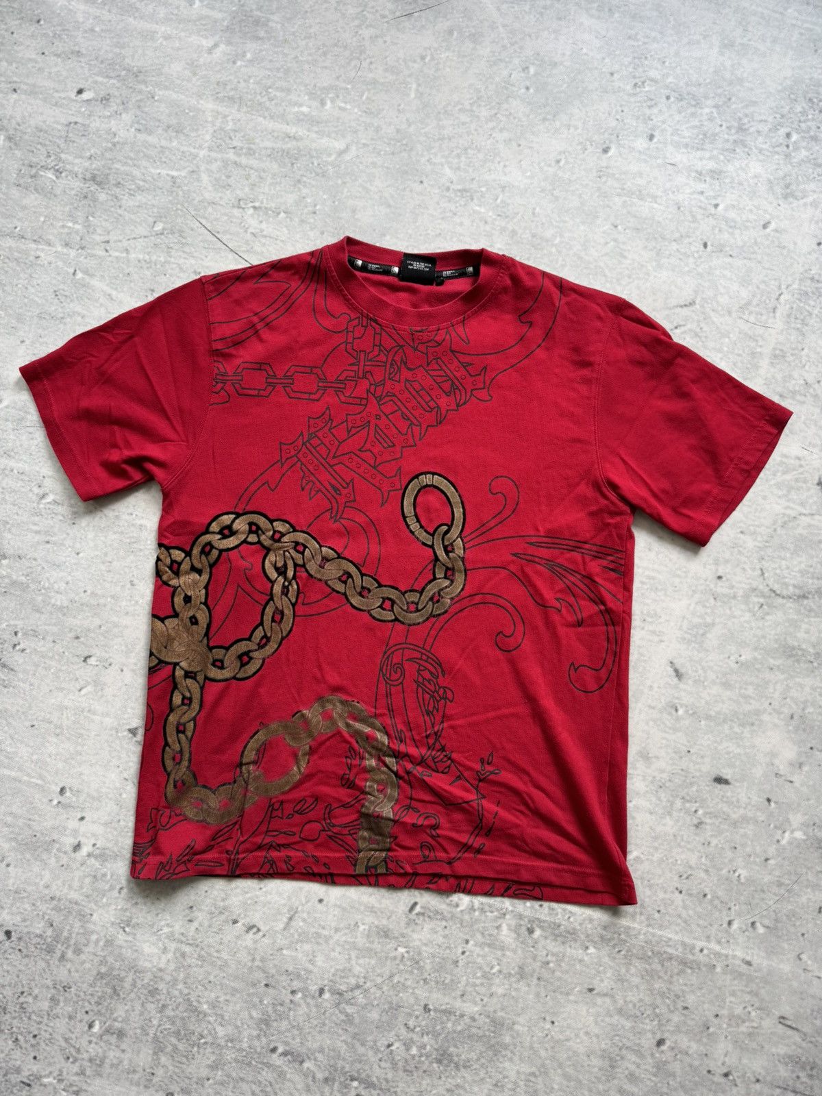 Karl Kani Karl Kani vintage tee red big logo chain Size US S / EU 44-46 / 1 - 1 Thumbnail