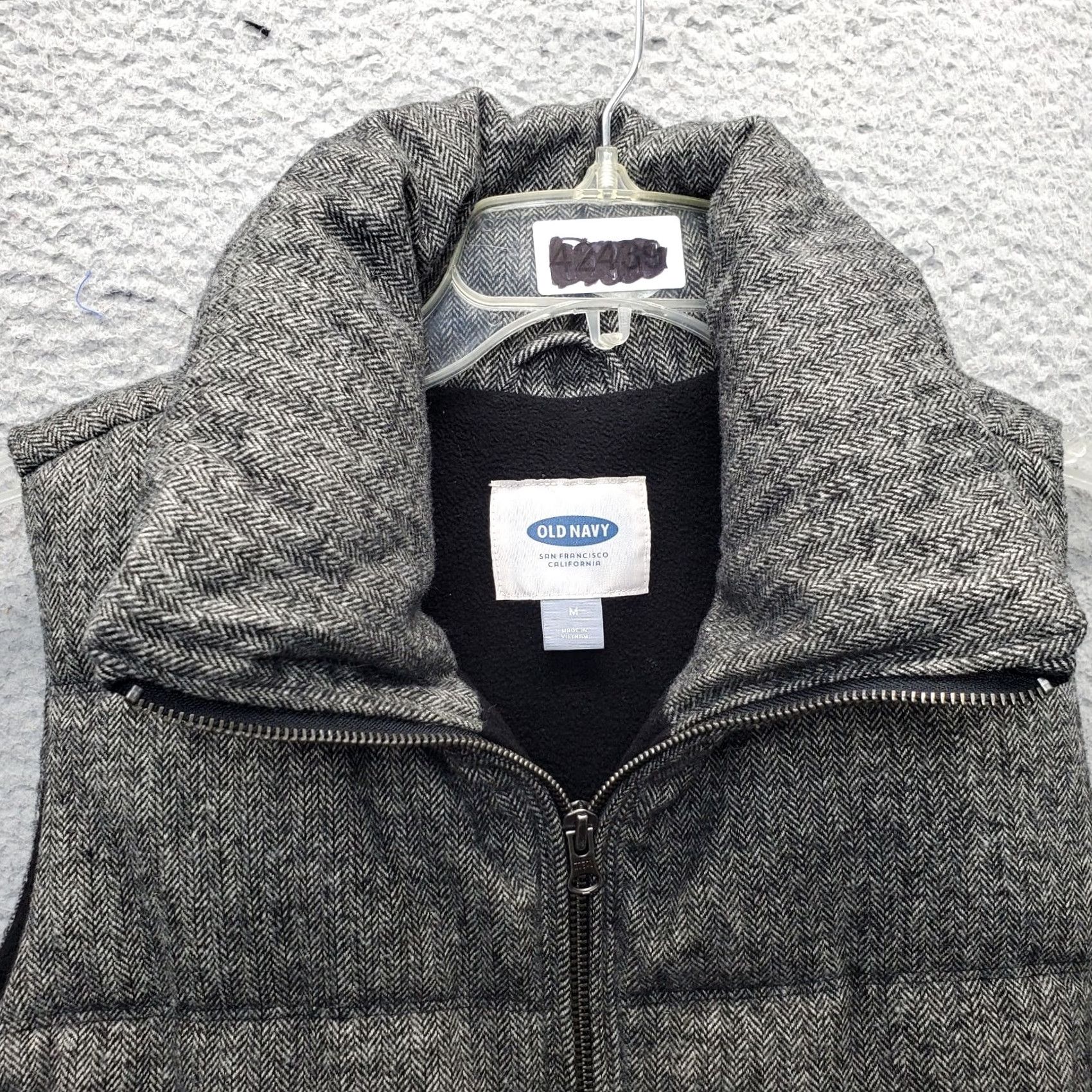 Old Navy Old Navy Puffer Vest Mens Medium Sleeveless Mock Neck Full Zip Vest Size US M / EU 48-50 / 2 - 5 Thumbnail