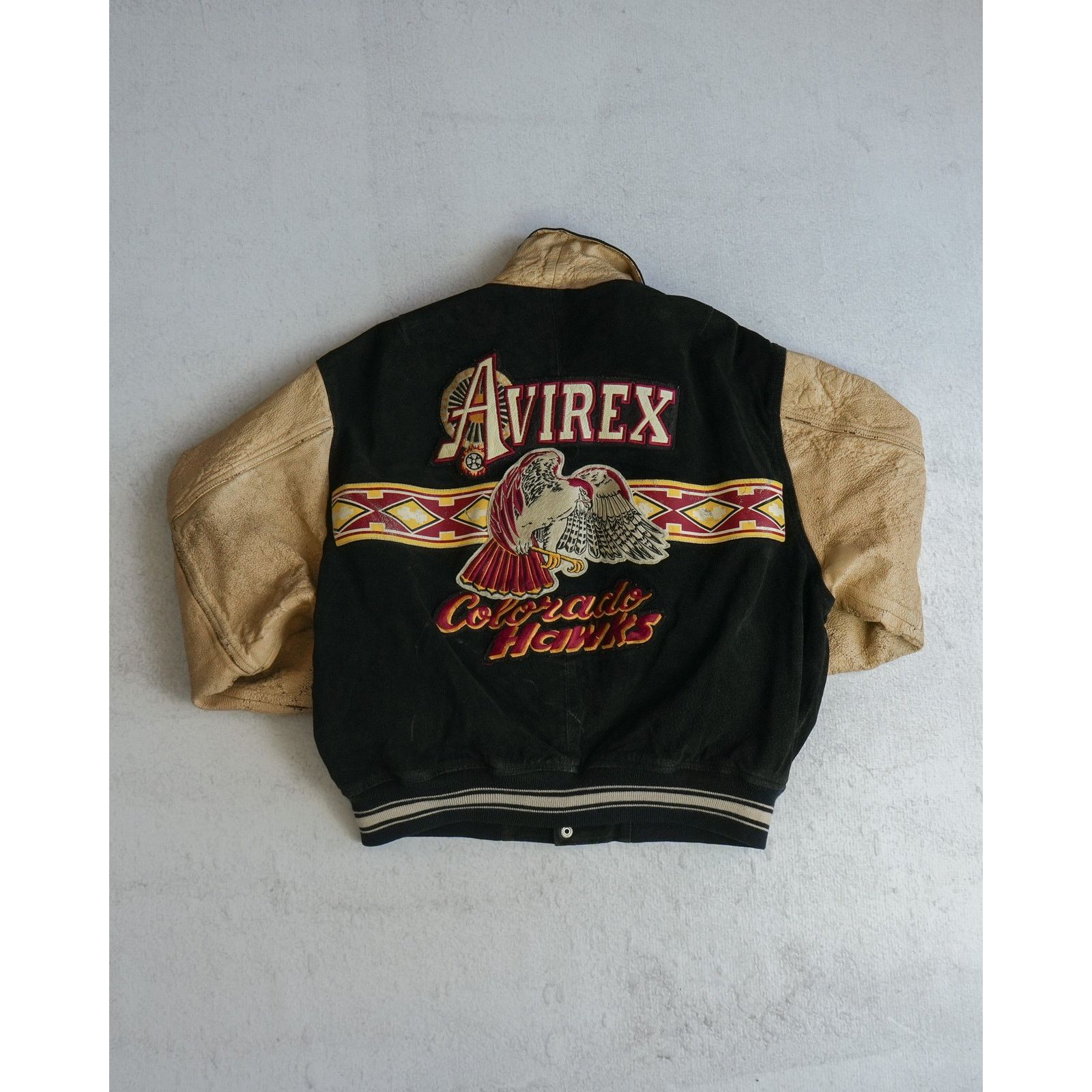 The Unbranded Brand Vintage 90s Avirex Black Leather Jacket - Men's Medium Size US M / EU 48-50 / 2 - 2 Thumbnail