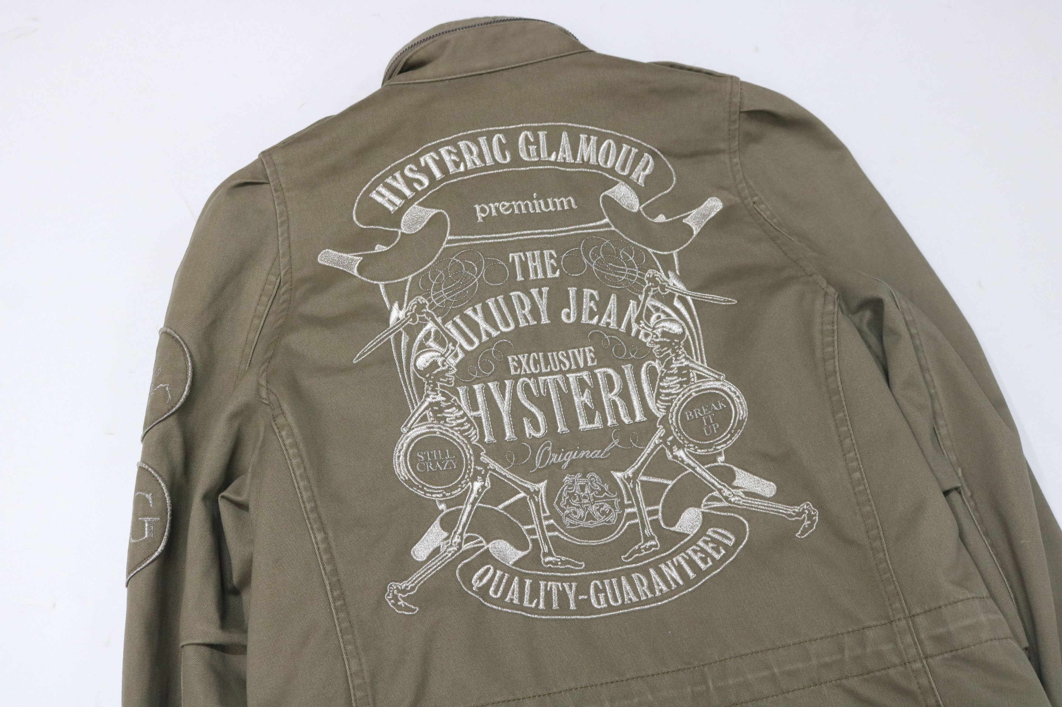 Hysteric Glamour HYSTERIC GLAMOUR Embroidered 2-Way Zip Jacket Size ONE SIZE - 3 Thumbnail