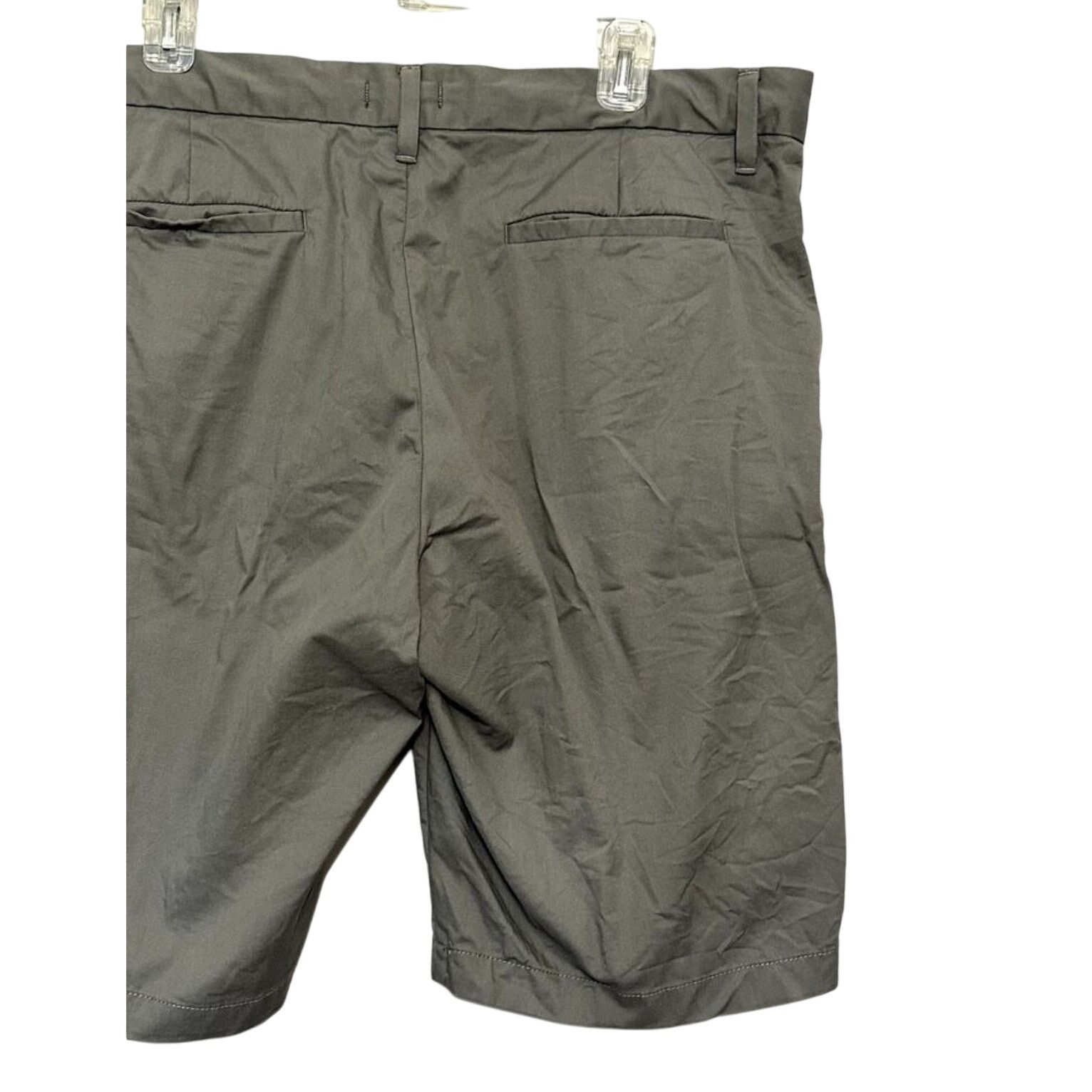 14th & Union 14th & Union Chino Shorts Zip/Drawstring Slim Fit Gray 38 Size US 38 / EU 54 - 6 Thumbnail