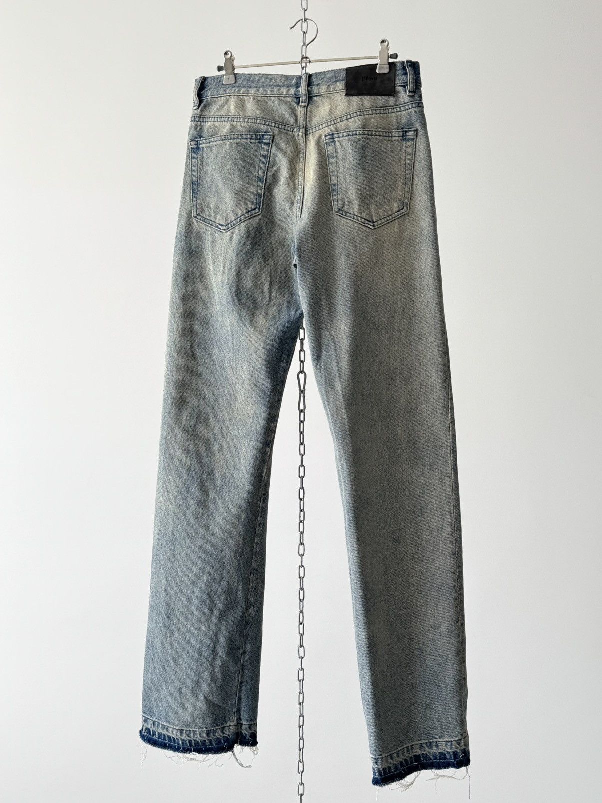 Peso Peso Acid Wash Jeans Pants Size US 30 / EU 46 - 4 Thumbnail