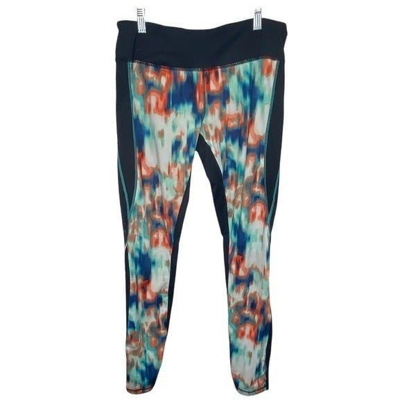 Other Zella adrenaline running tights leggings mesh tie dye MEDIUM Size 32" / US 10 / IT 46 - 2 Thumbnail