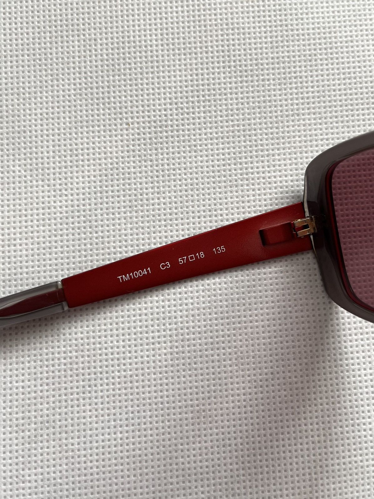 Mugler × Thierry Mugler Mugler Red Stars Sunglasses Avant Garde Size ONE SIZE - 13 Thumbnail