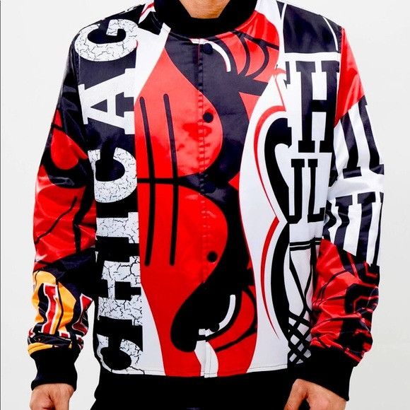 Pro Standard Pro Standard Chicago Bulls Bomber Jacket Size US S / EU 44-46 / 1 - 1 Thumbnail