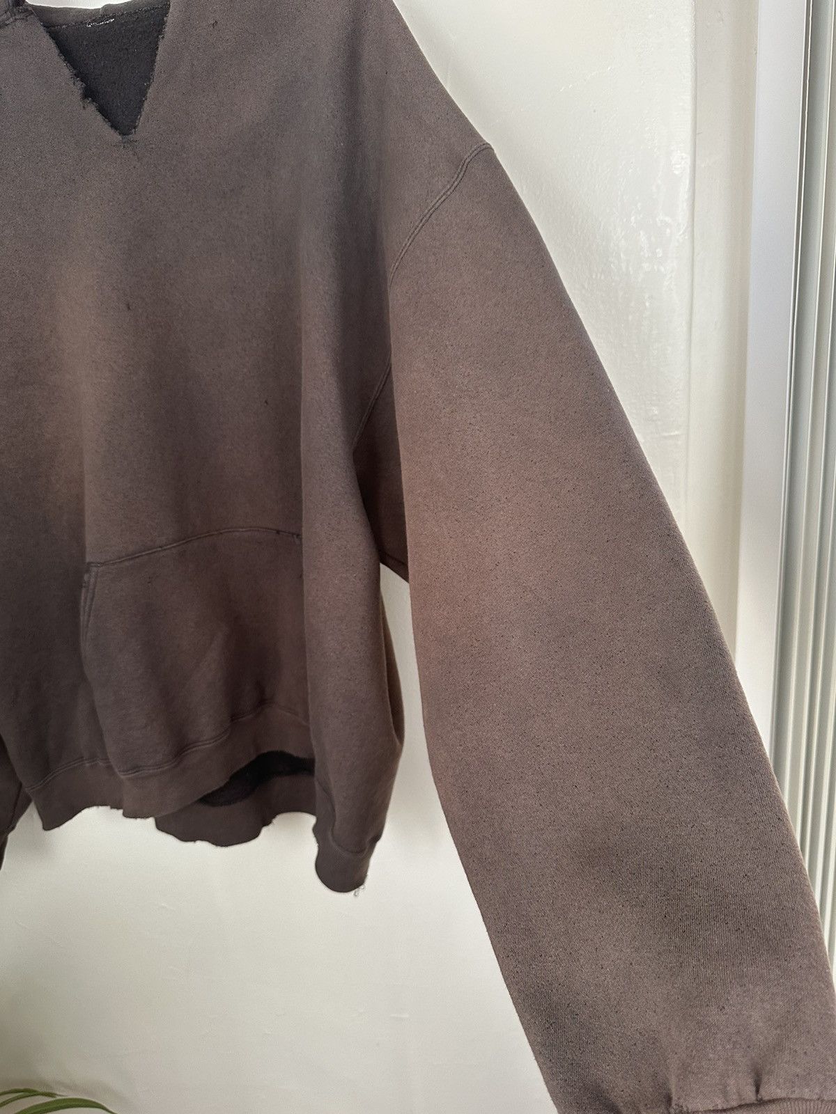Other (XXL) INSANE THRASHED & FADED Blank Heavyweight Hoodie Size US XXL / EU 58 / 5 - 5 Thumbnail