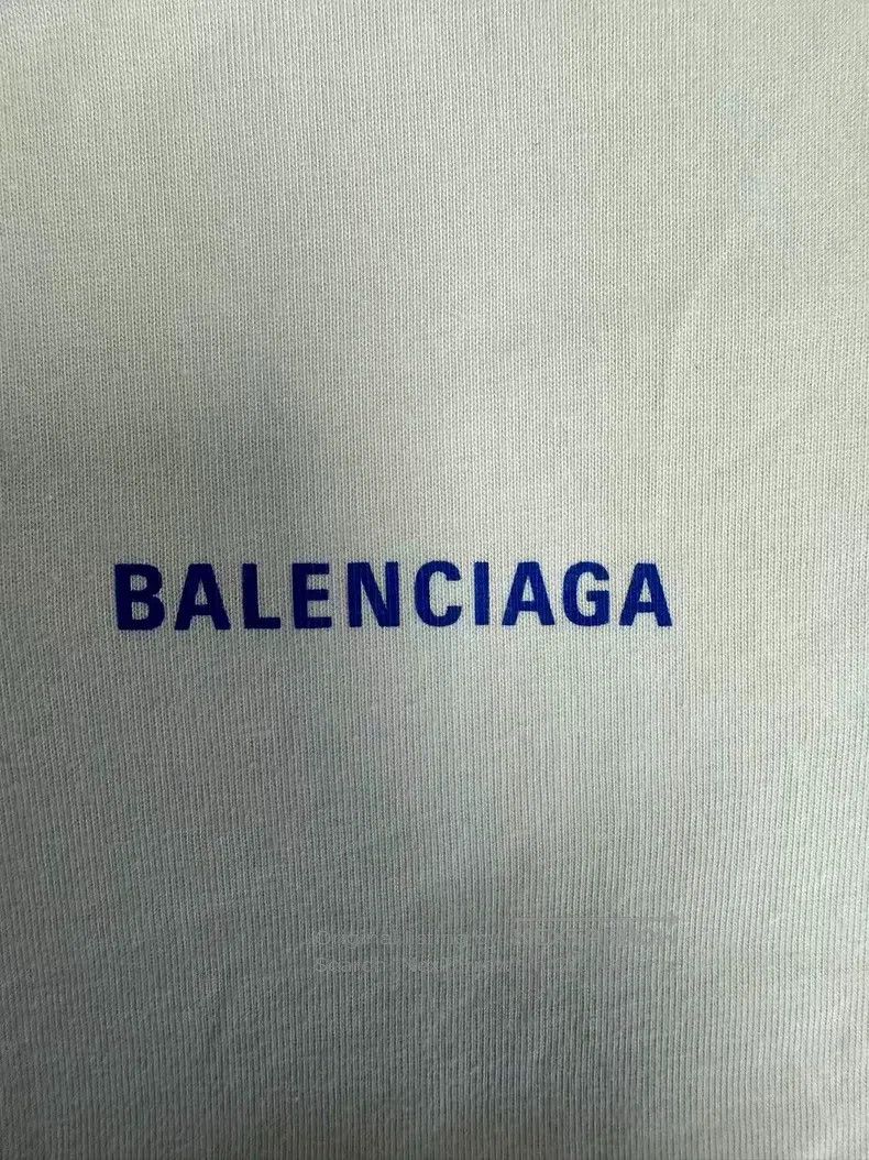 Balenciaga Balenciaga Letter Printed Round Neck Short Sleeve Size US M / EU 48-50 / 2 - 3 Thumbnail