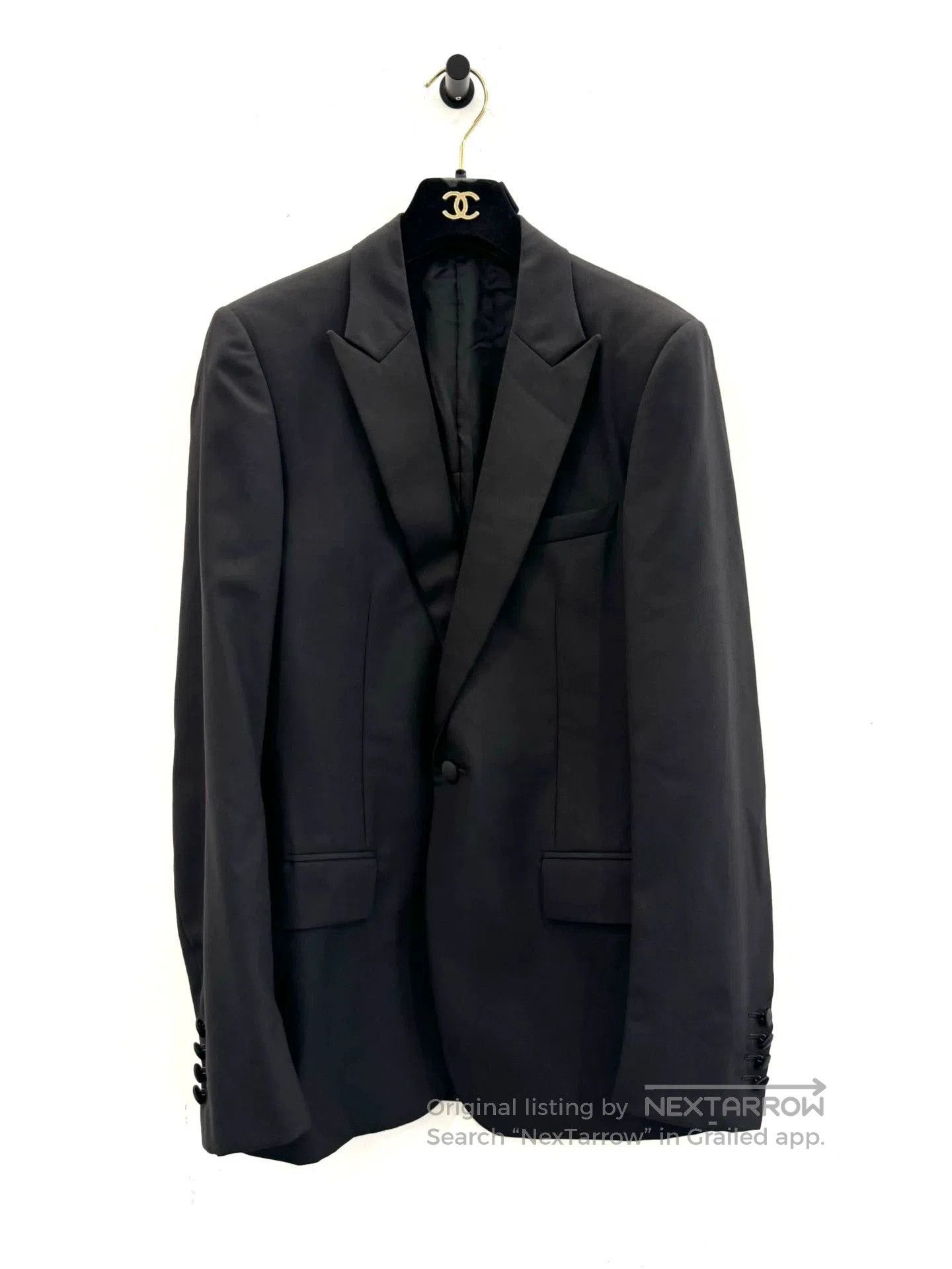 Dior Dior Men's Black Wool Suit Jacket. Size US S / EU 44-46 / 1 - 1 Thumbnail