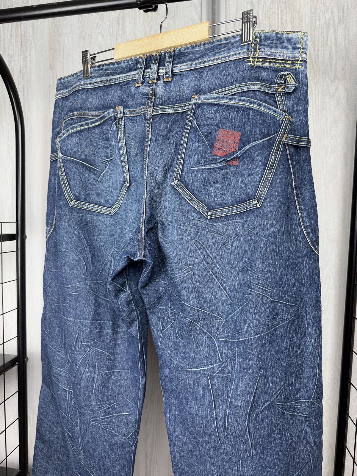 Marithe + Francois Girbaud Marithe Francois Girbaud vintage sk8 rap baggy denim jeans Size US 38 / EU 54 - 9 Thumbnail