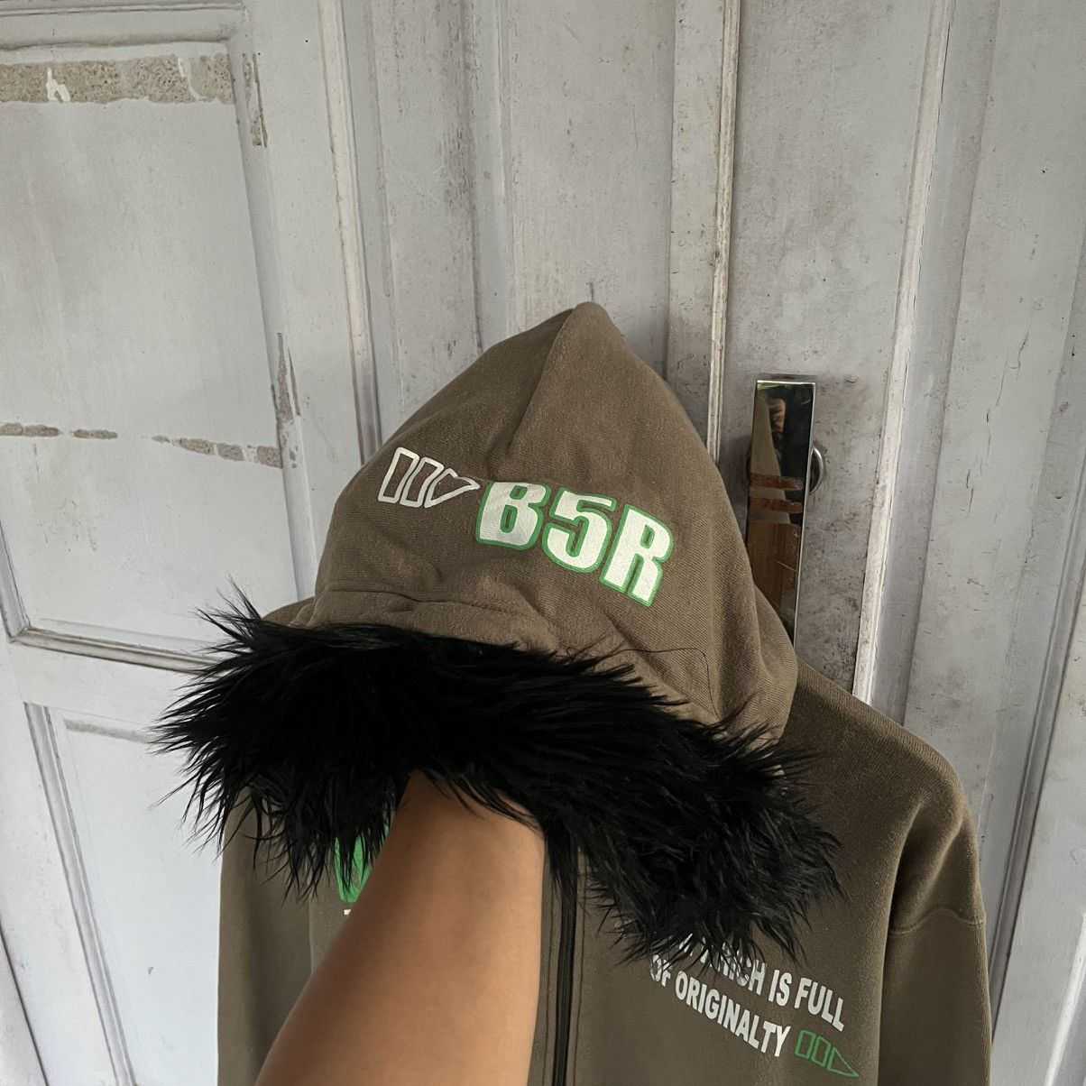 Japanese Brand Y2K Faux Fur Hoodie Japan Grunge Style Size US L / EU 52-54 / 3 - 4 Thumbnail