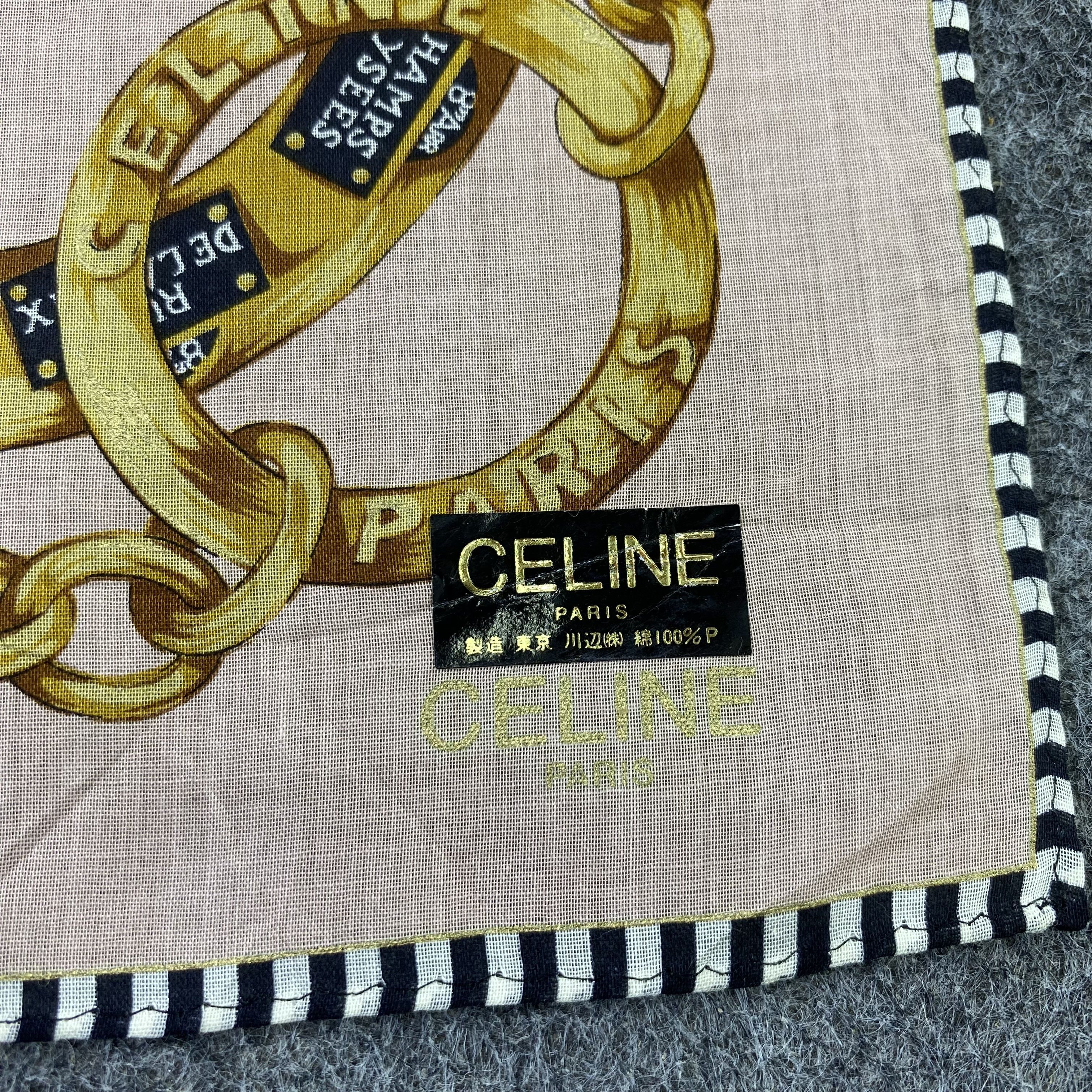 Celine Celine Handkerchief / Bandana / Neckerchief -B1056 Size ONE SIZE - 5 Thumbnail