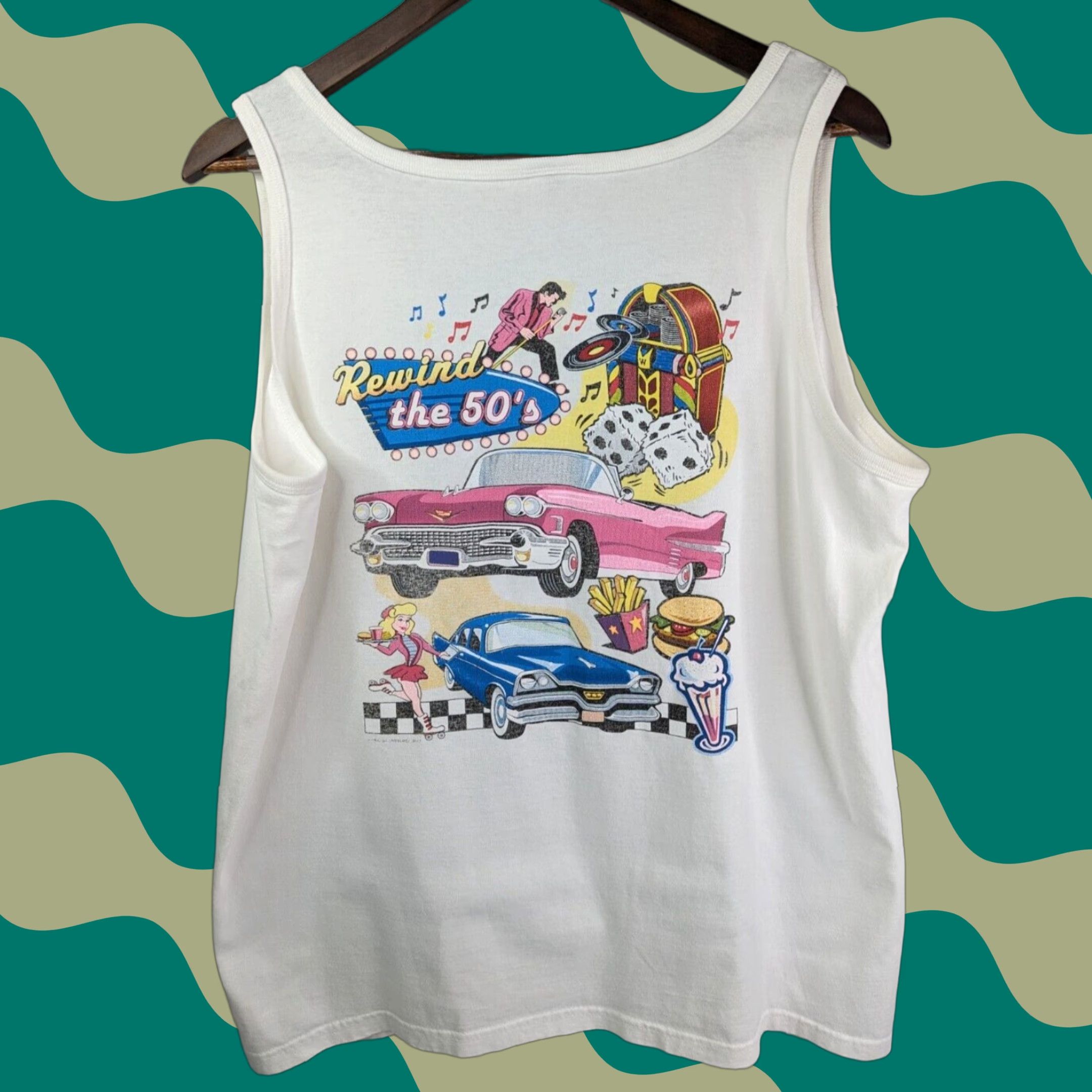 Anvil VINTAGE Route 66 Rewind the 50s Elvis Presley Shirt XL Anvil Cotton Brown 90s Logo T-Shirt Mens Womens Unisex Adults Size XL Size US XL / EU 56 / 4 - 1 Thumbnail
