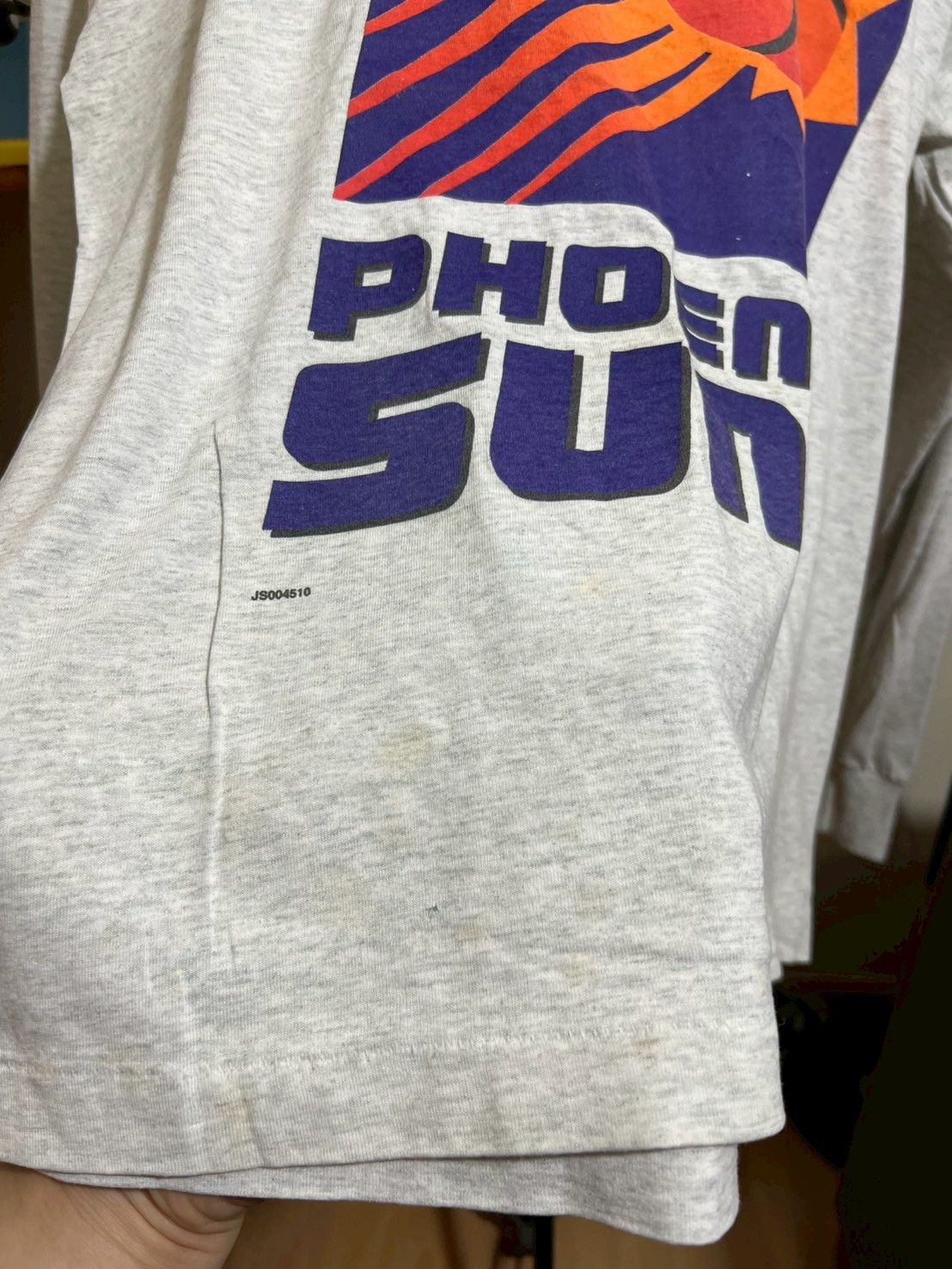 Vintage Vintage 90's Phoenix Sun shirt Long Sleeve NBA bnz02 Size US M / EU 48-50 / 2 - 6 Thumbnail
