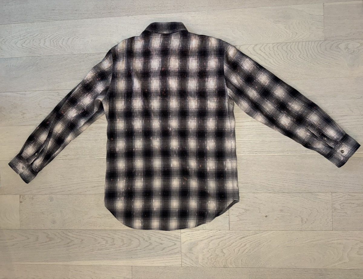 Purple Brand Purple Brand Grey and White Button Up Flannel Size US L / EU 52-54 / 3 - 2 Thumbnail