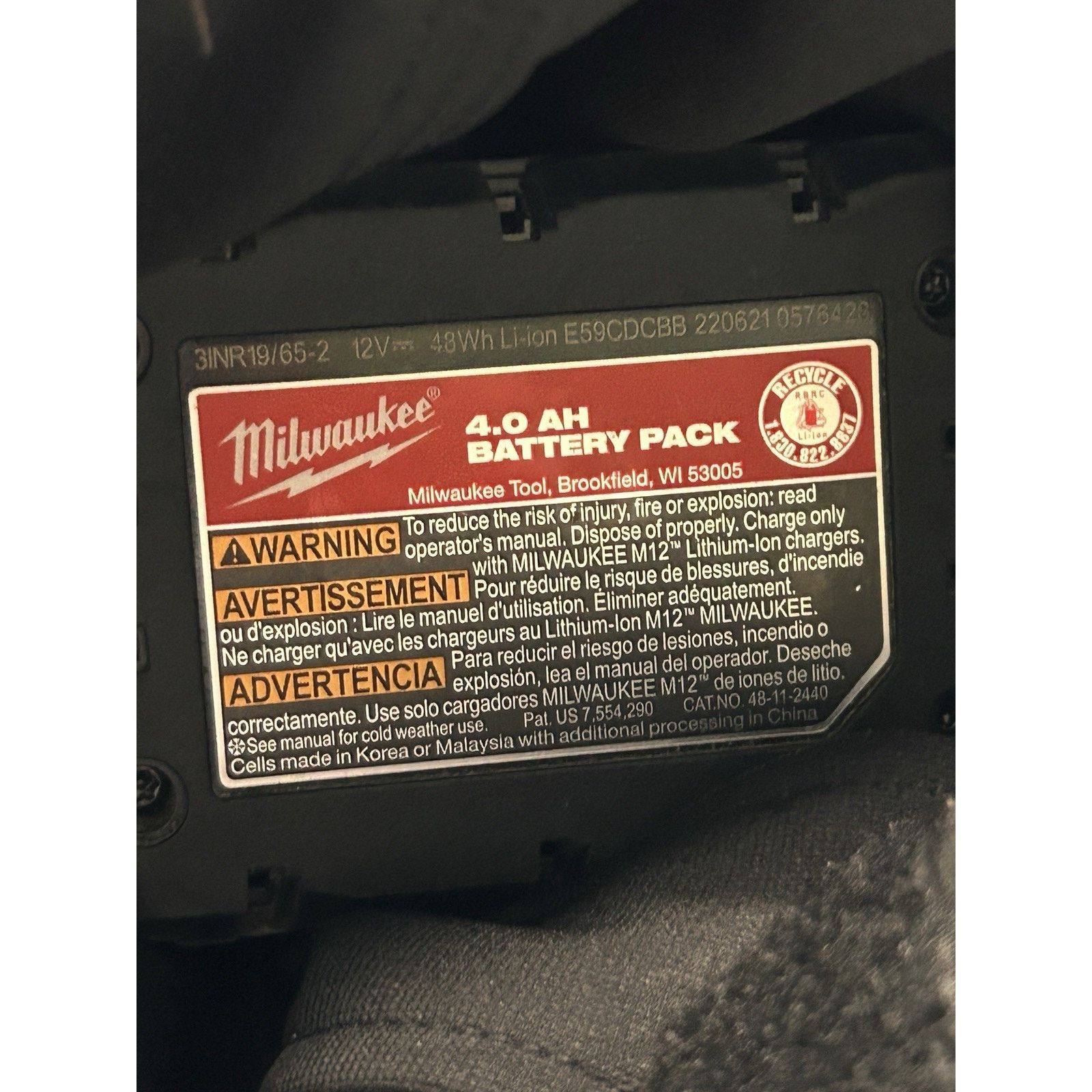 & Other Stories Milwaukee M12 Heated Softshell with 4.0 Ah Battery Pack Sz M Size US M / EU 48-50 / 2 - 6 Thumbnail