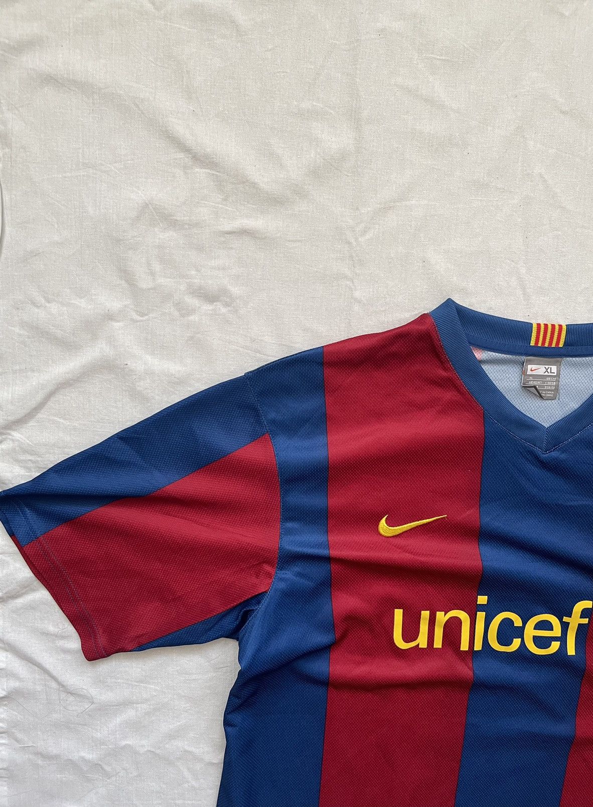 Vintage Jersey vintage Nike Barcelona 2008/08 Size US XL / EU 56 / 4 - 3 Thumbnail