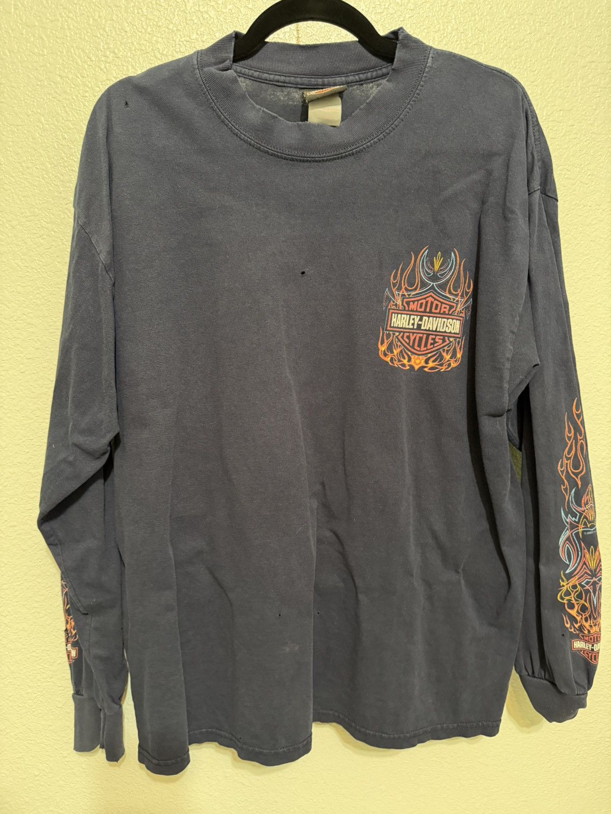 Vintage Harley Davidson Tribal Longsleeve Tee