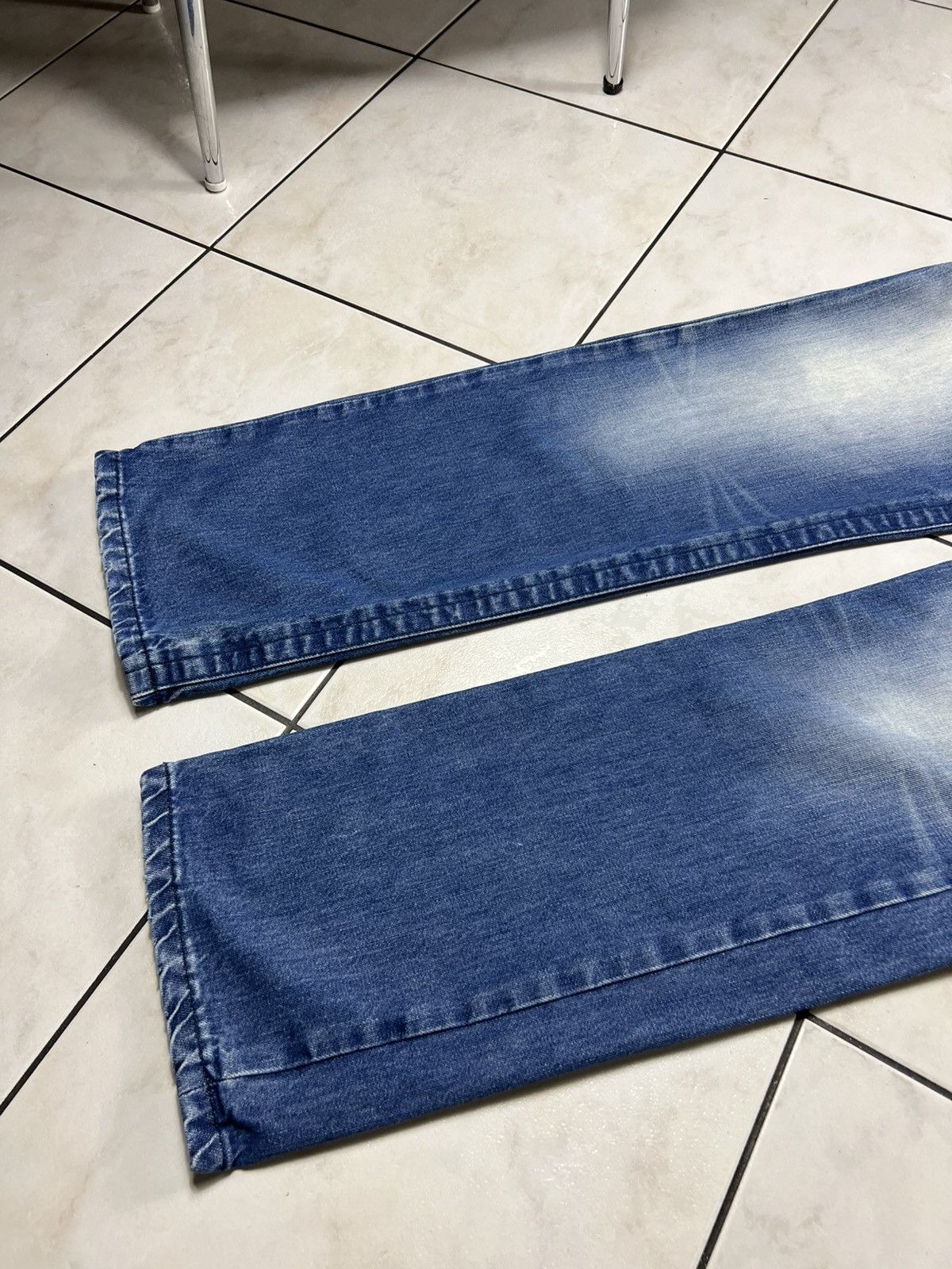 Diesel Vintage Diesel Rivec y2k distressed denim washed jeans pants Size US 33 - 7 Thumbnail