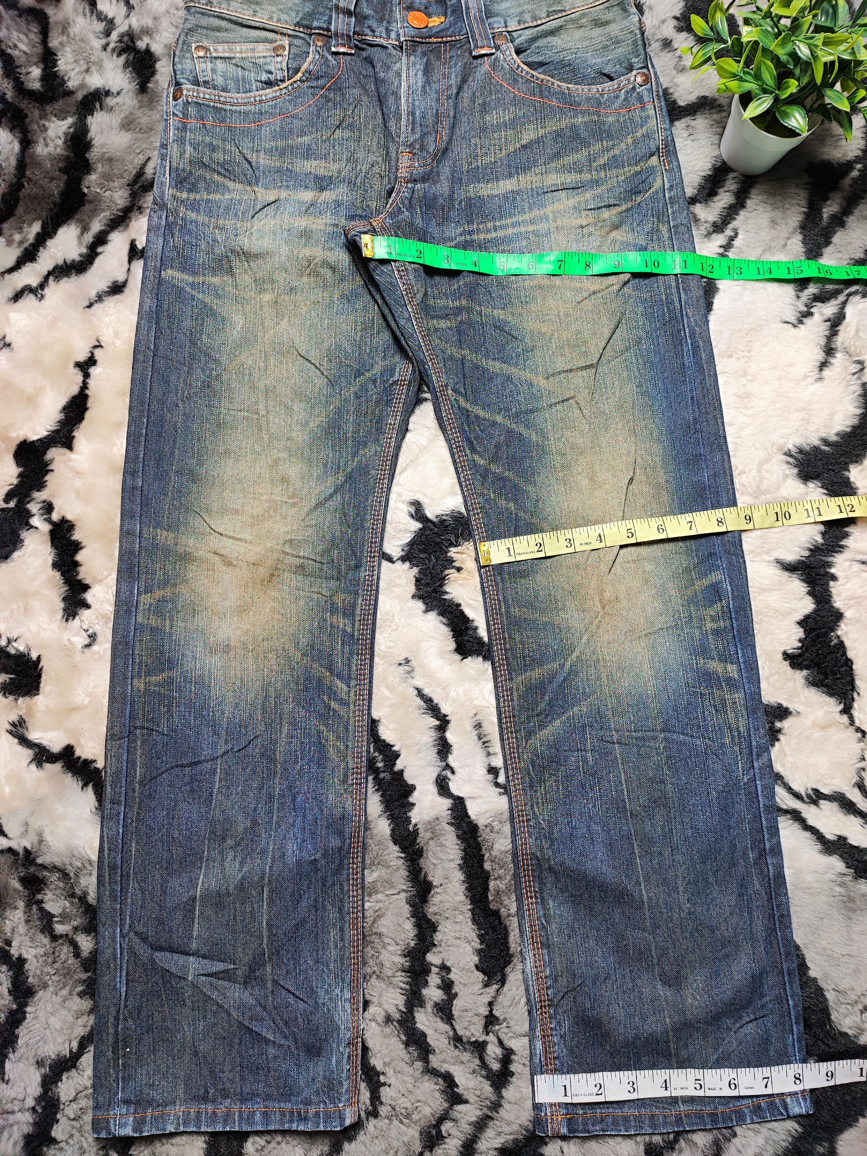 Edwin × JNCO × Southpole Baggy Rusty Denim by Edwin XV Exclusive Vintage. Size US 32 / EU 48 - 4 Thumbnail