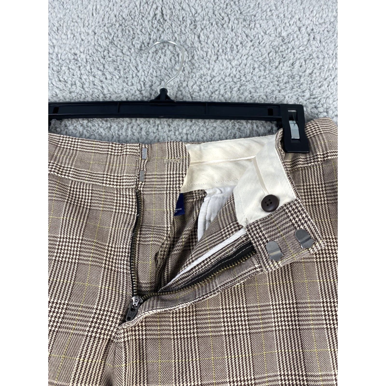 Gap VINTAGE Gap Womens Wide Leg Pants Size 8 Brown Solid Cotton Casual Clothing Women's Size 30" / US 8 / IT 44 - 4 Thumbnail