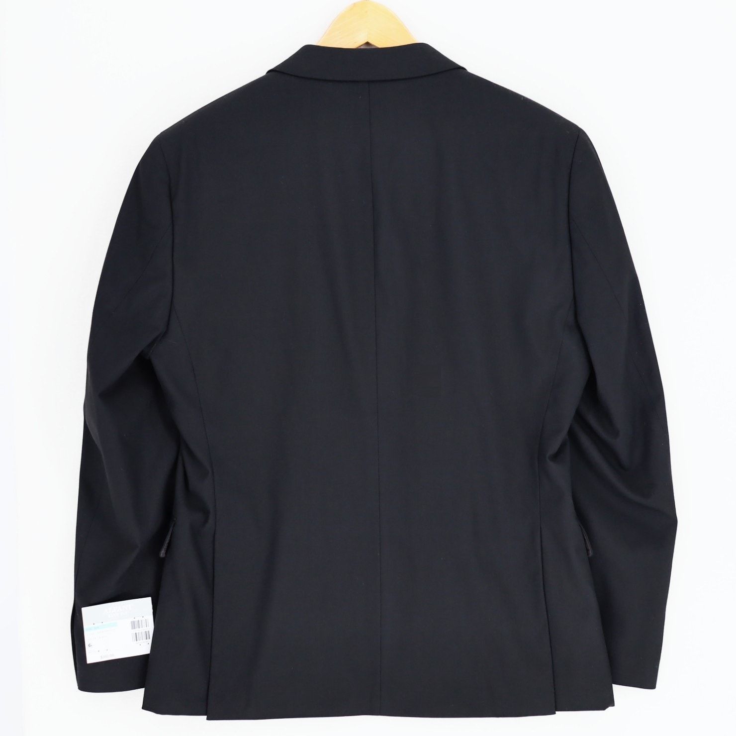 Alfani Alfani Men's Black Stretch Solid Slim Suit Jacket Size 40S Size 40S - 7 Thumbnail