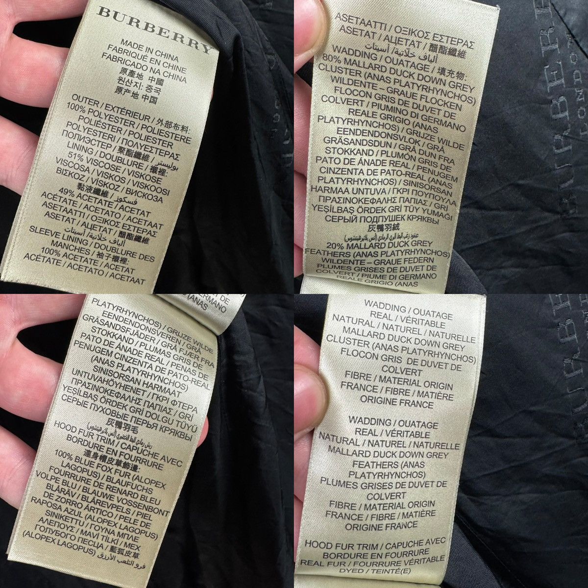 Burberry Burberry London Womans Down Jacket Puffer Luxury Size S Size S / US 4 / IT 40 - 7 Thumbnail