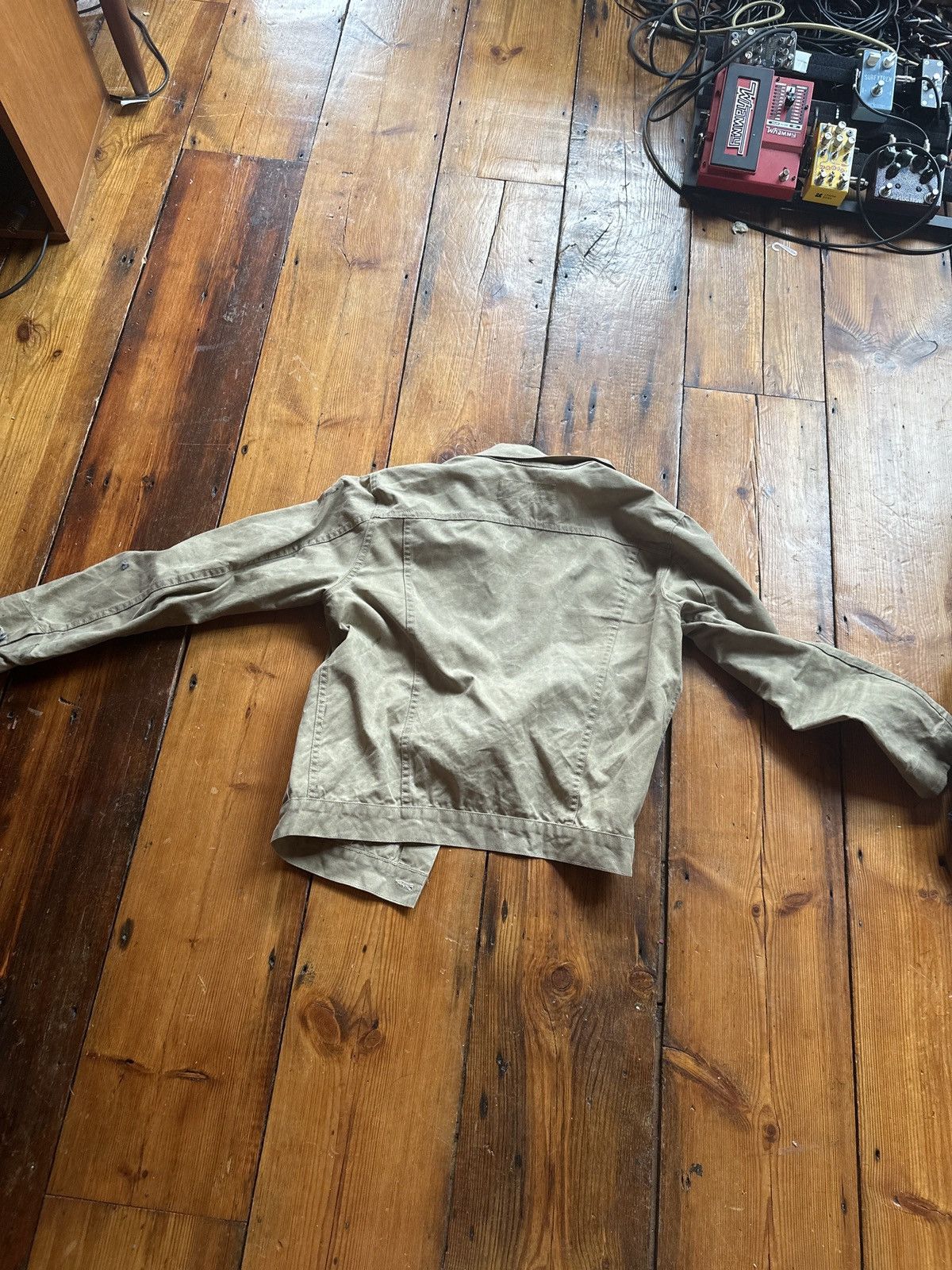 image of Rogue Territory Waxed Canvas Supply Jacket in Tan, Men's (Size Large)