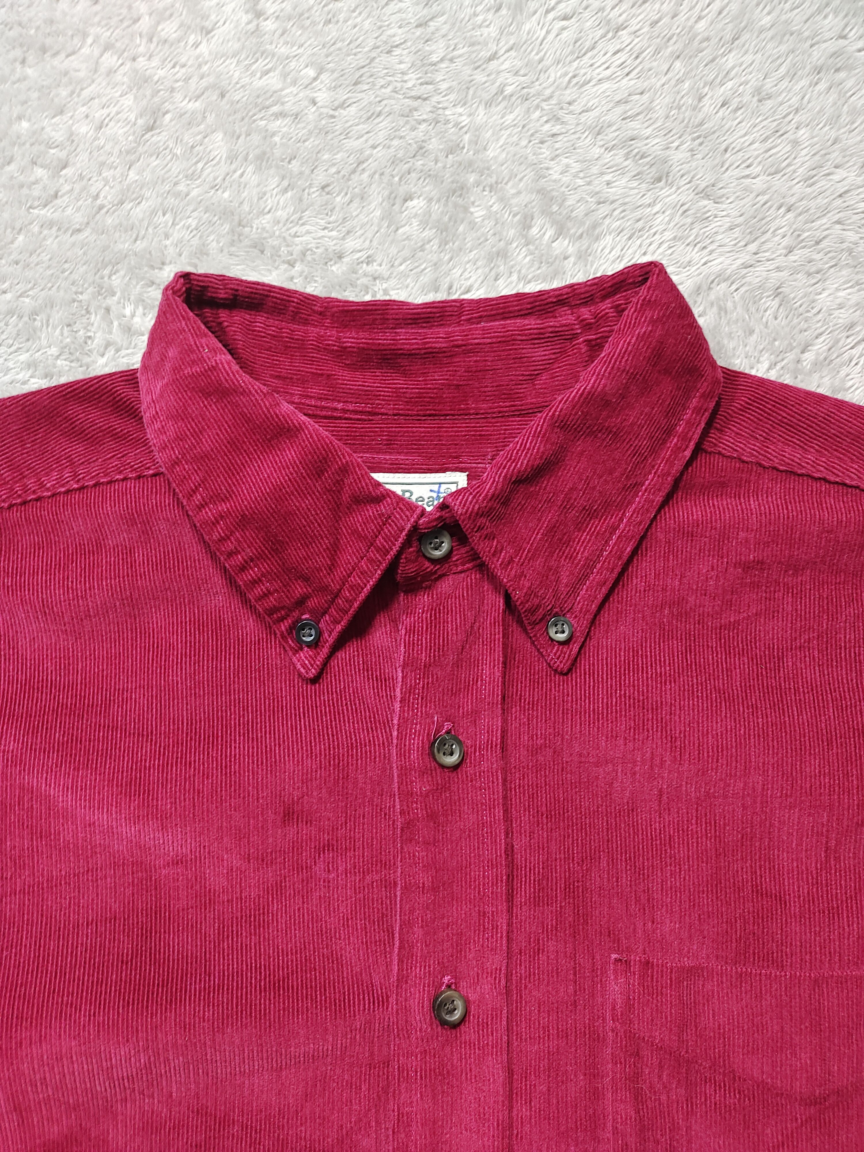 L.L. Bean × Urban Outfitters × Vintage VINTAGE LL BEAN CORDUROY BUTTON UP LONG SLEEVE SHIRT Size US L / EU 52-54 / 3 - 11 Thumbnail