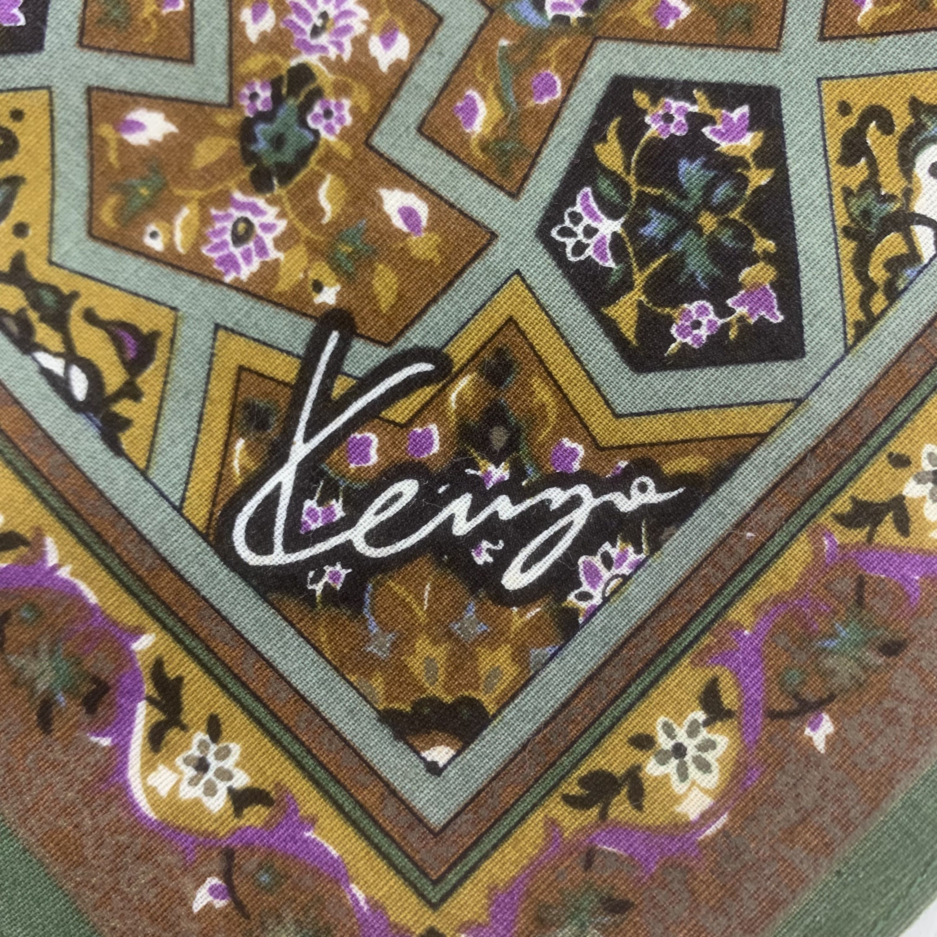 Kenzo Kenzo Handkerchief Bandana Neckerchief TB3352 Size ONE SIZE - 4 Thumbnail