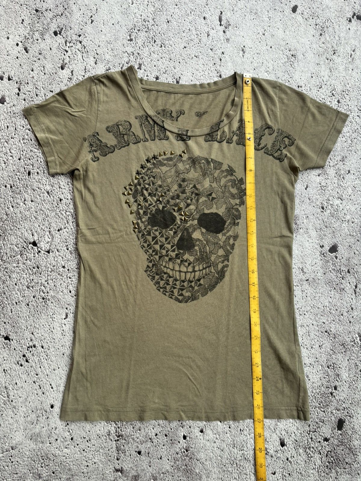 Hysteric Glamour Y2k Skull Studded ifsix punk style tshirt Size US M / EU 48-50 / 2 - 7 Thumbnail